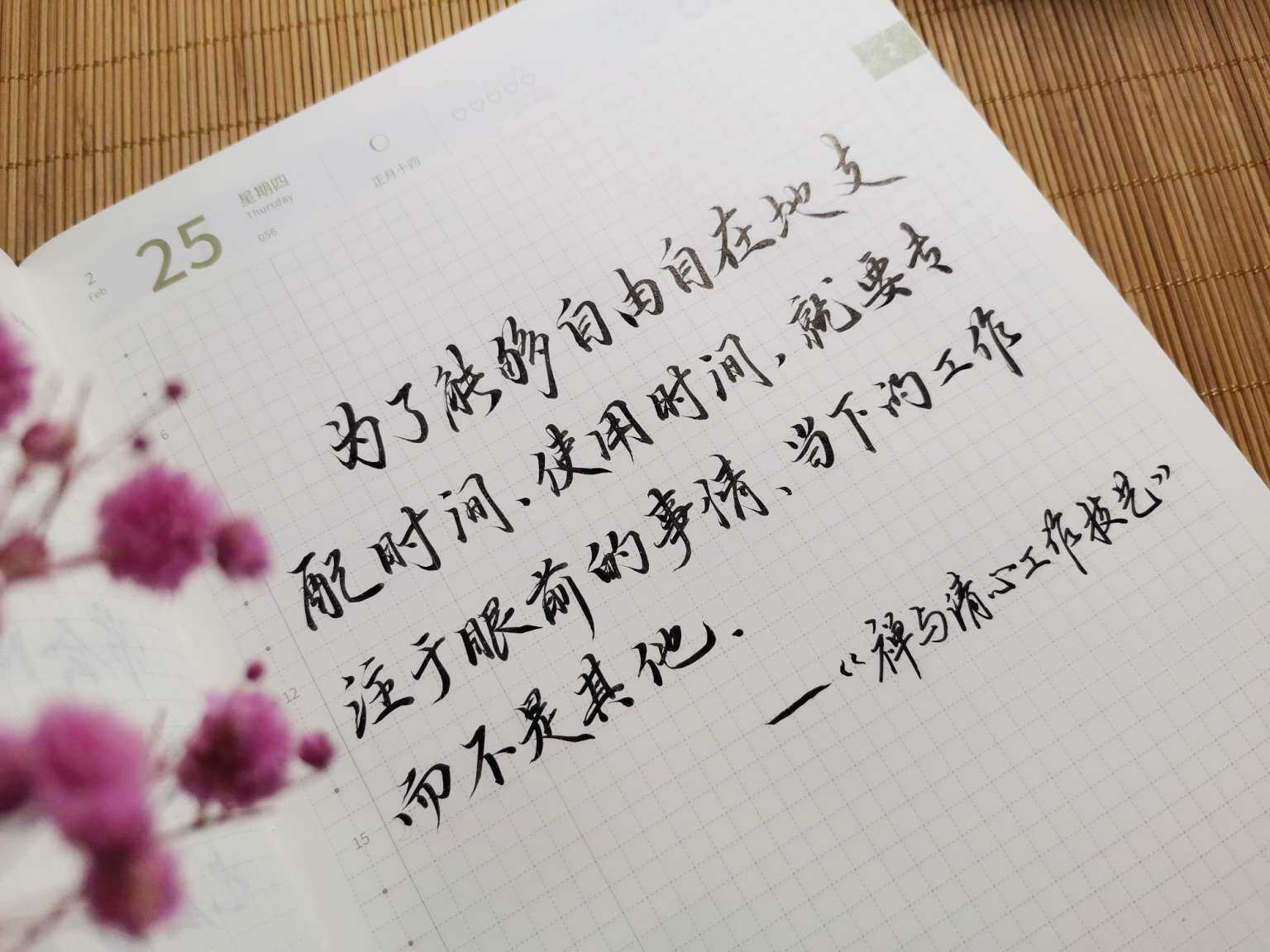 自在手帐2021年2月25日