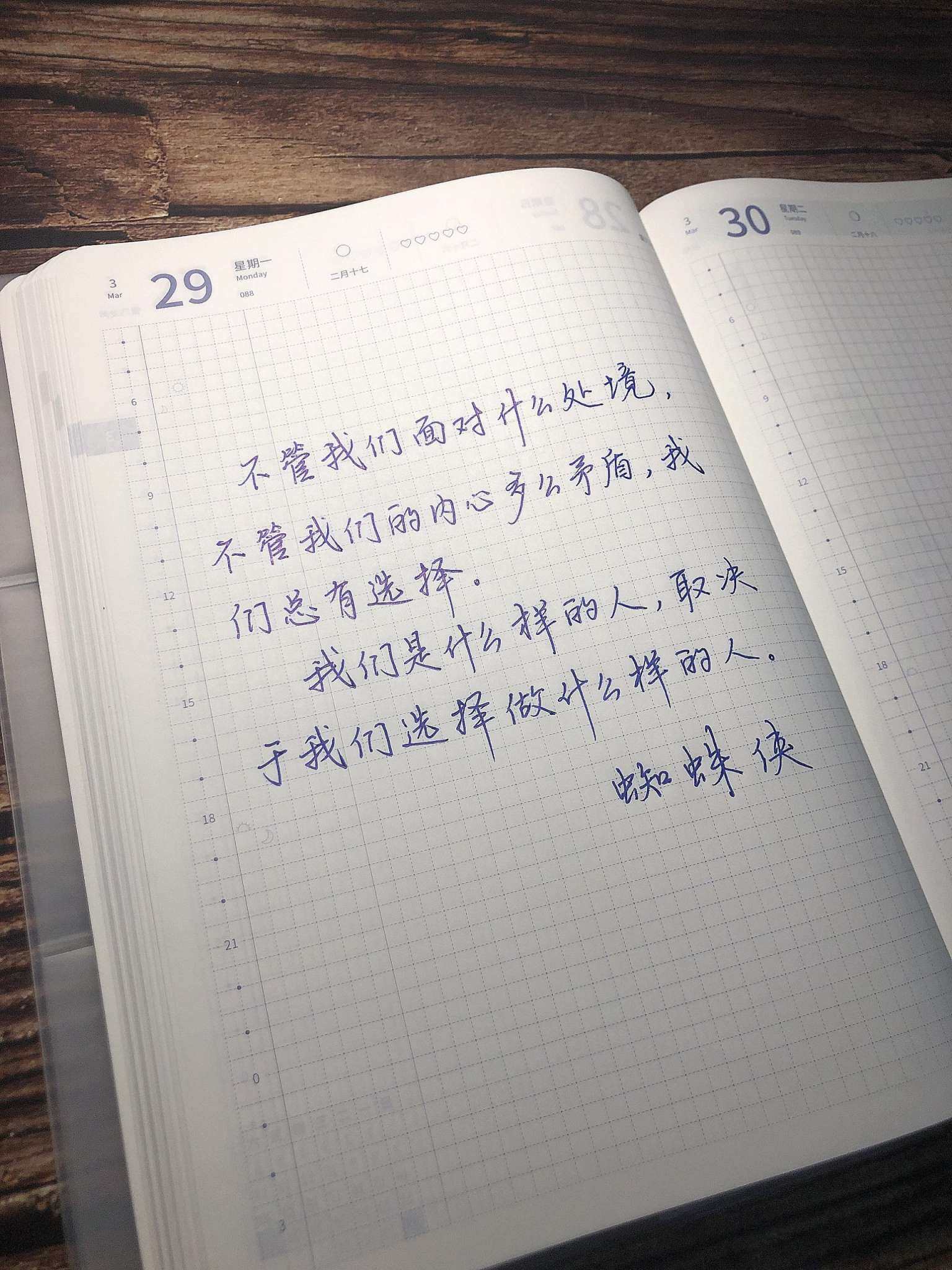 自在手帐2021年3月29日