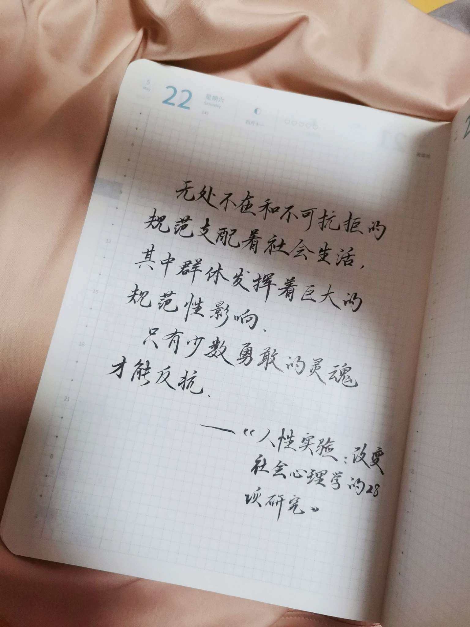 自在手帐2021年5月22日