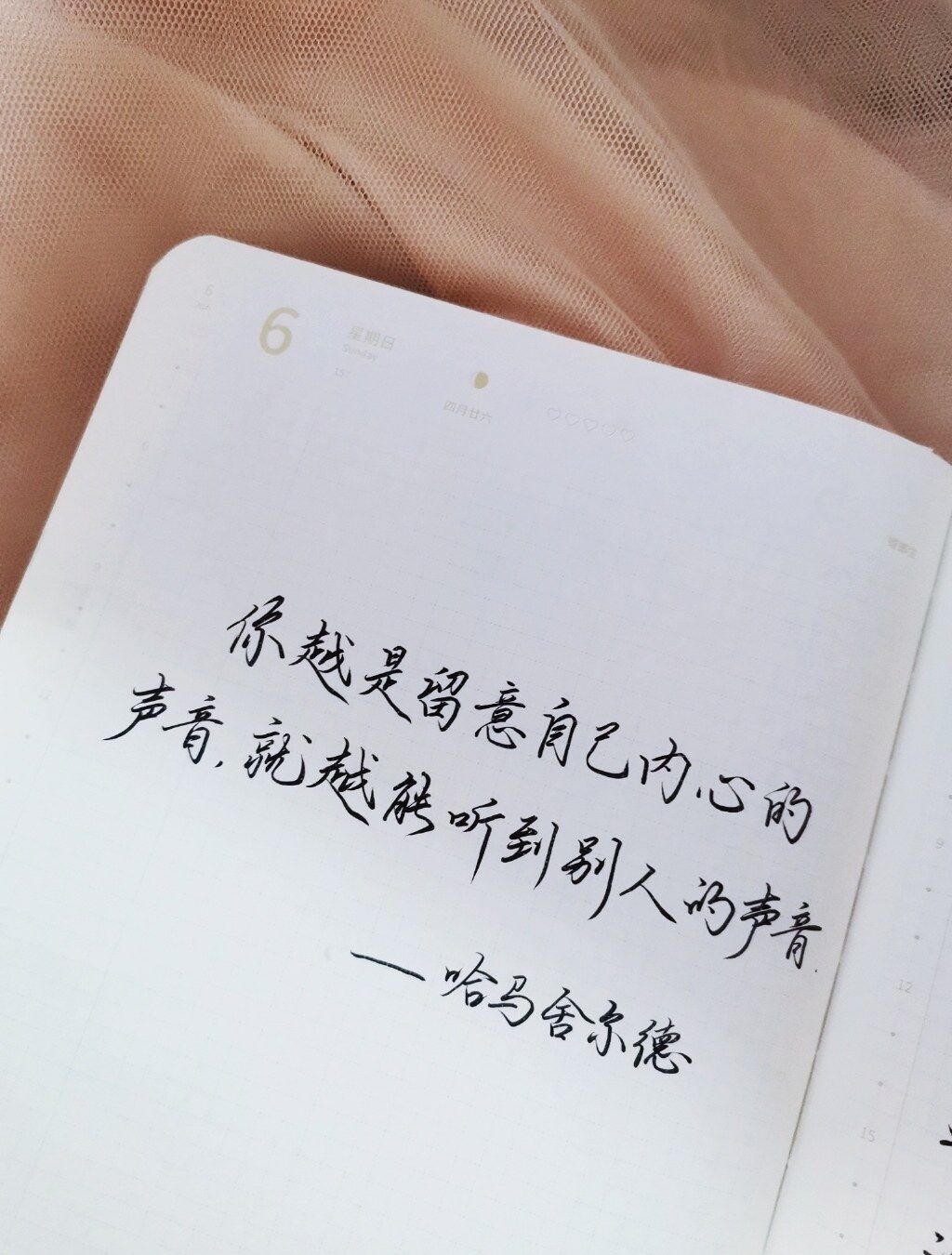 留意自己的内心