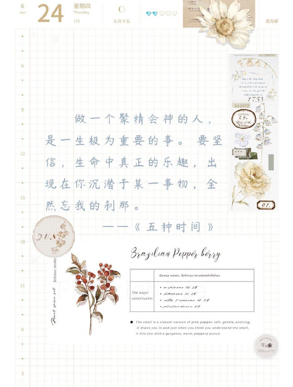 自在手帐2023年6月免费电子版PDF