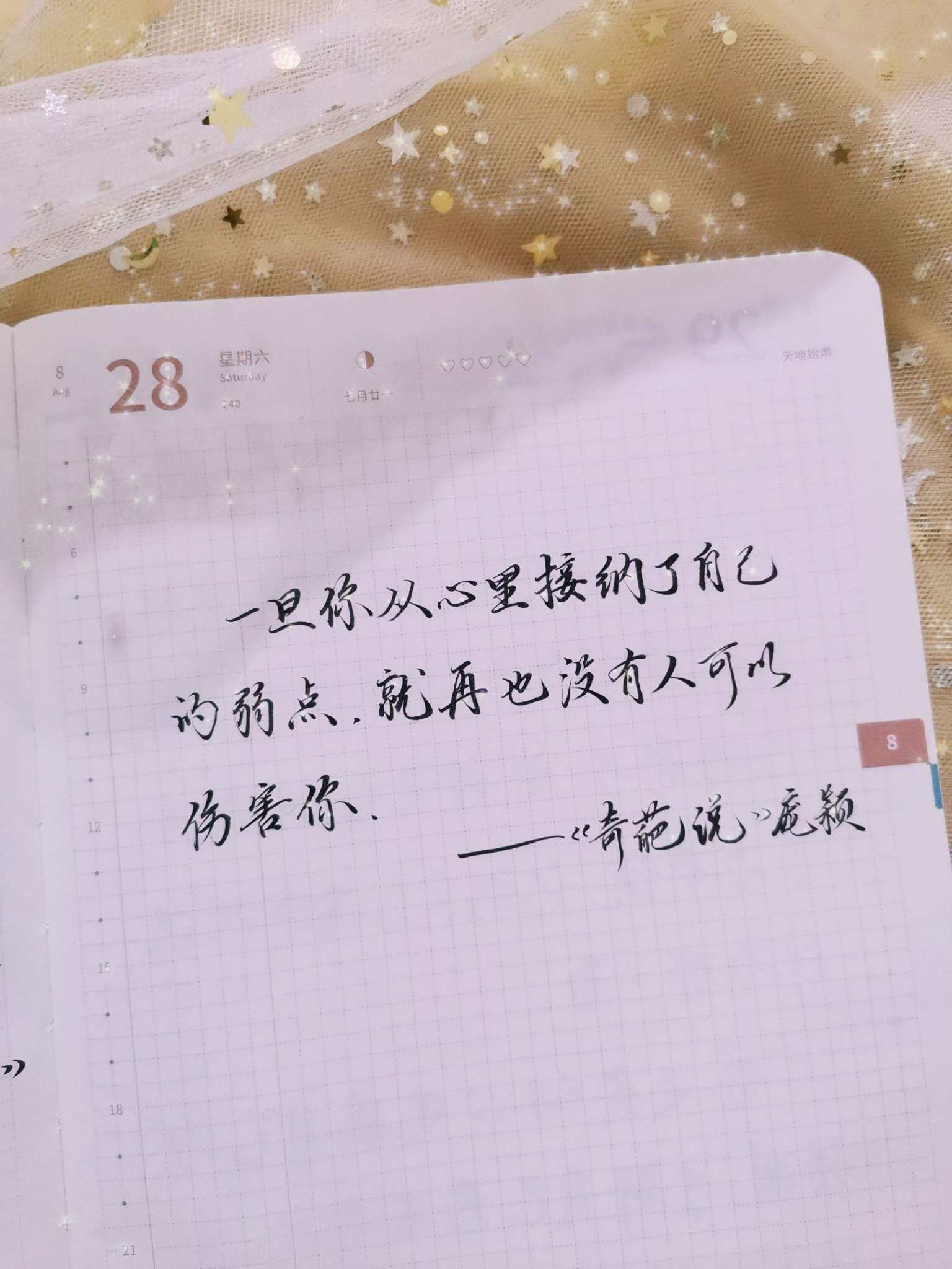 自在手帐2021年8月24日