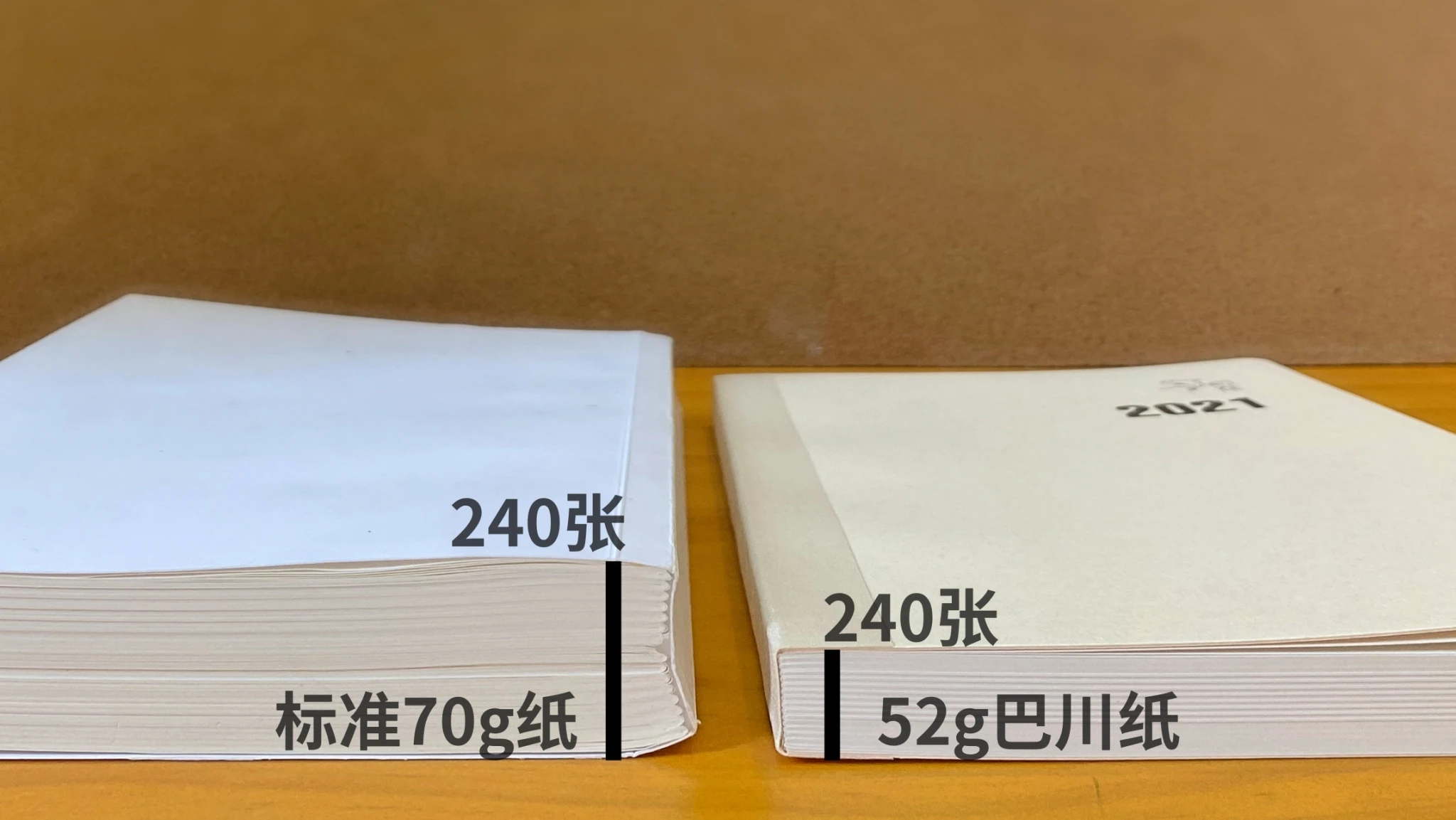 巴川纸厚度对比