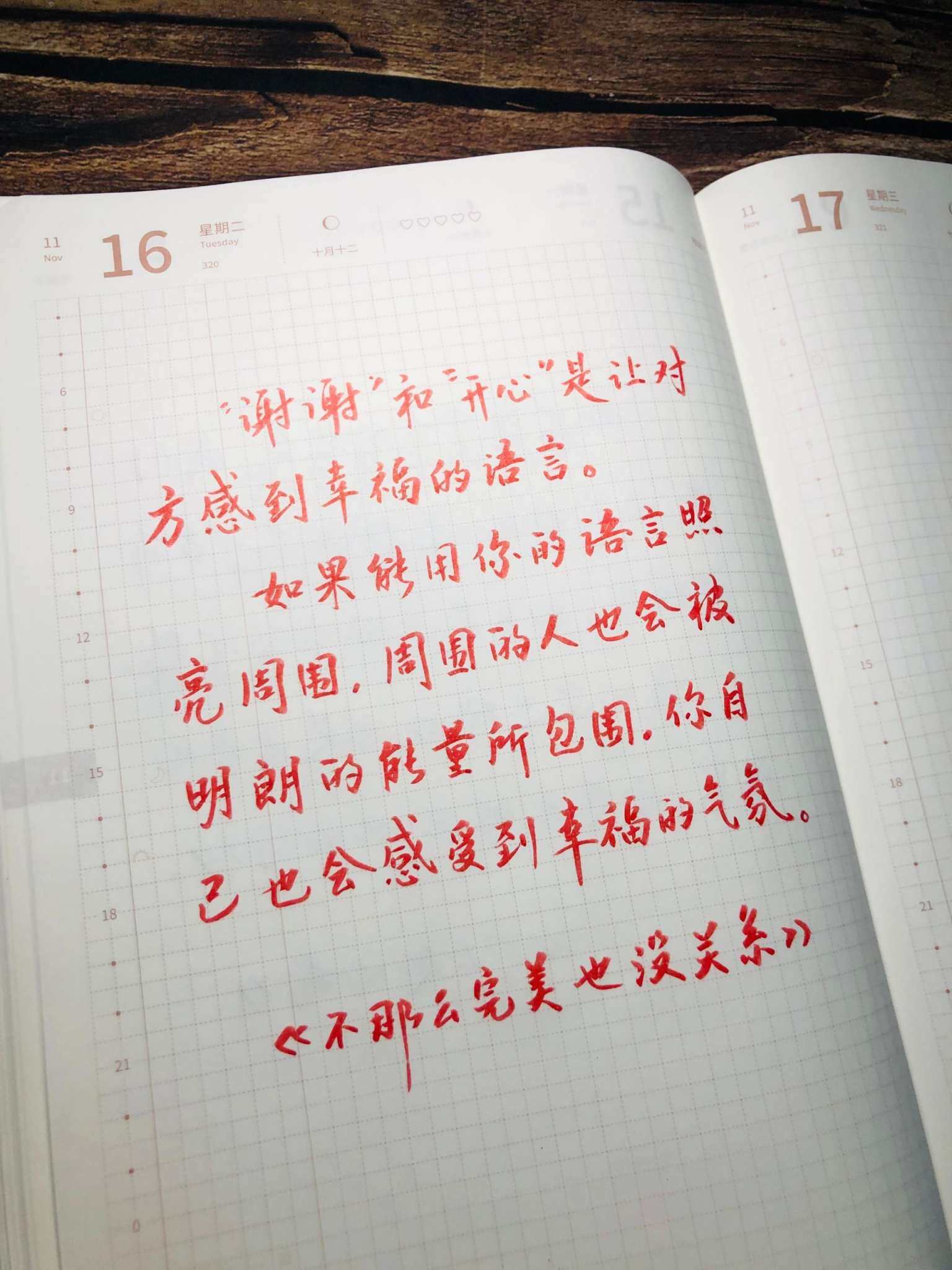 自在手帐2021年11月17日