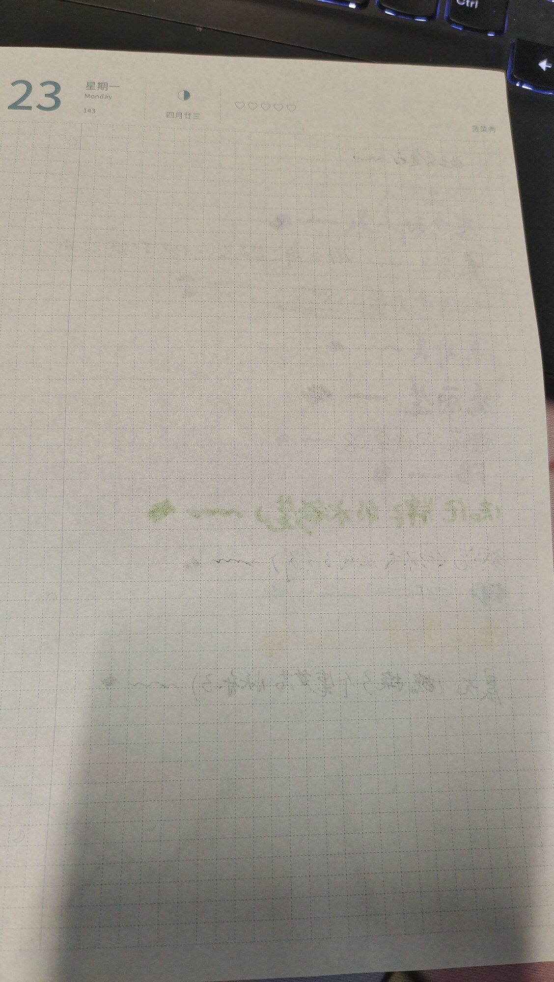 多款笔书写效果