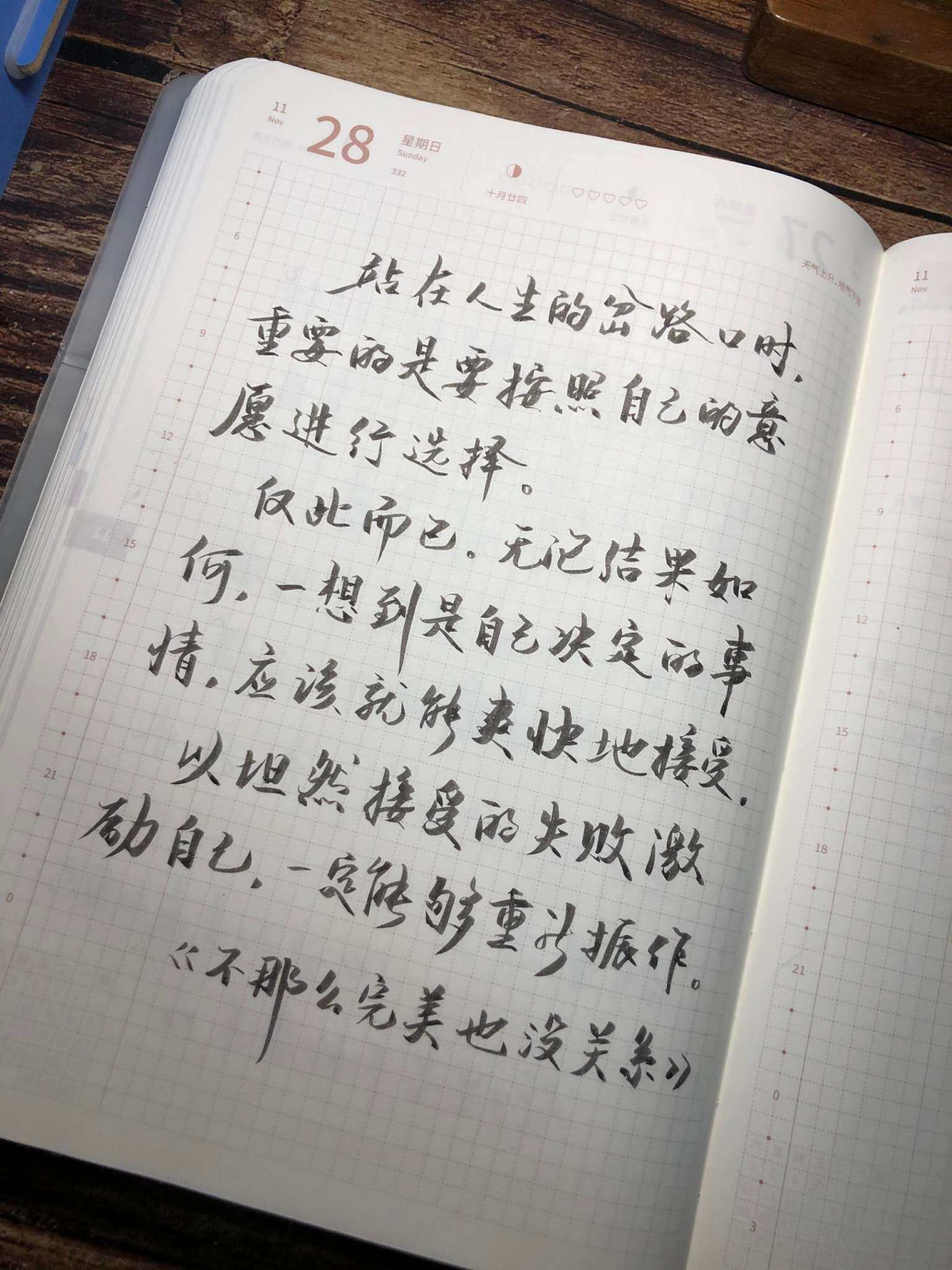 自在手帐2021年11月28日