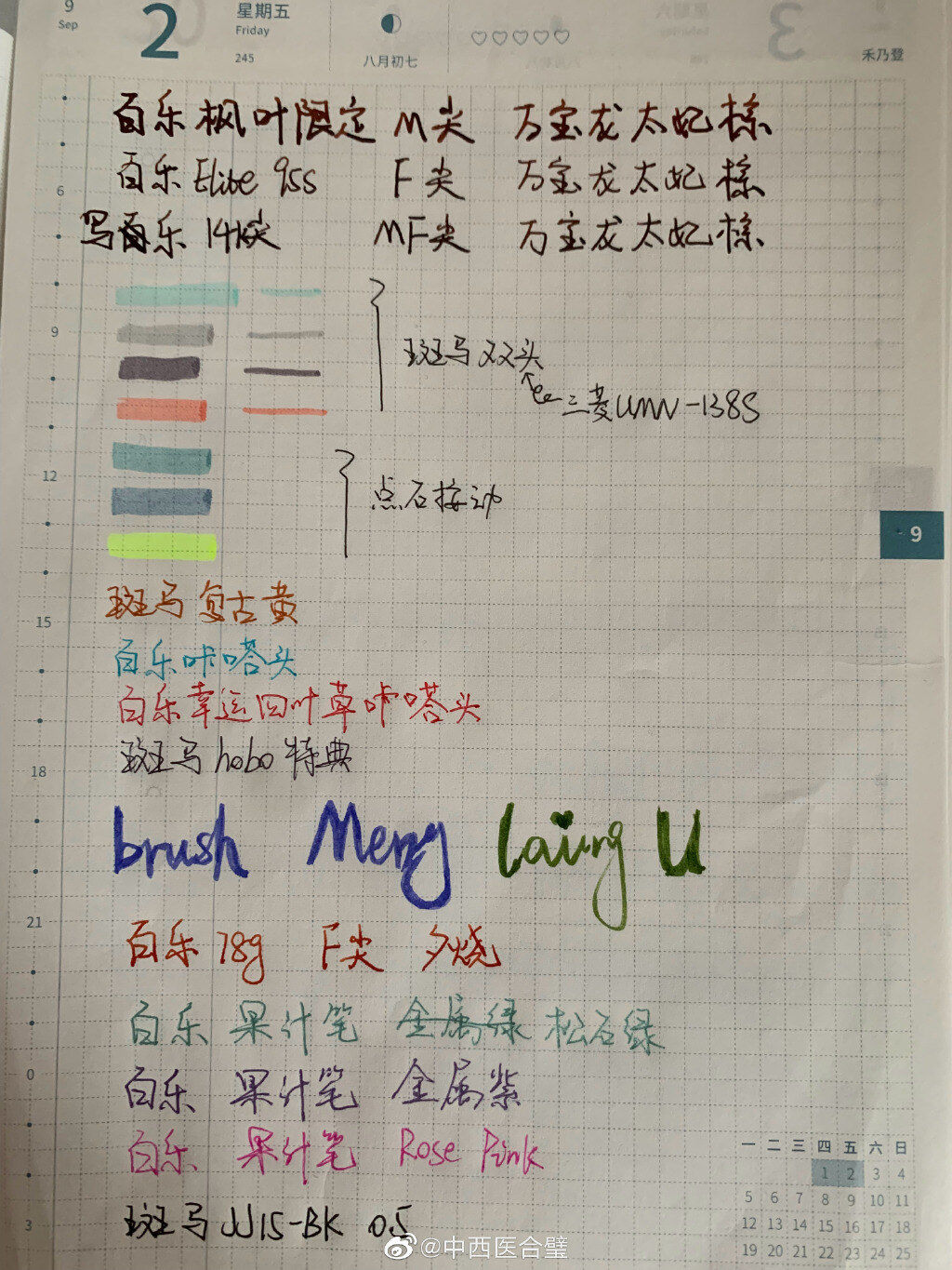 试笔反馈