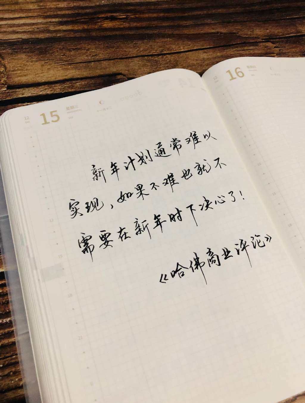 自在手帐2021年12月15日