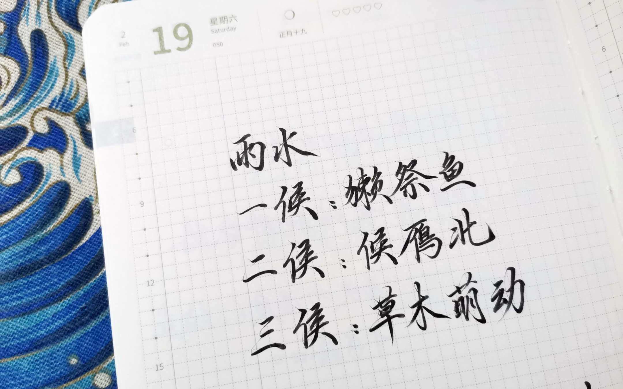 自在手帐2022年2月19日
