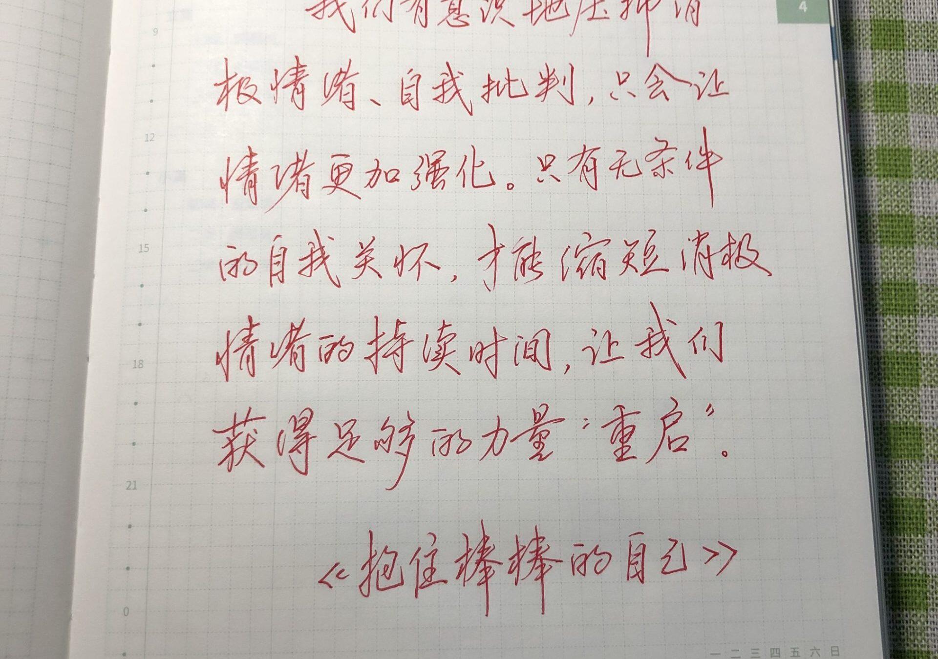 抱住棒棒的自己