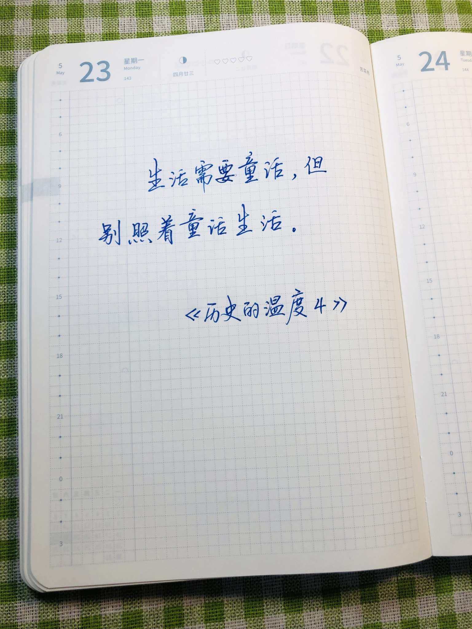 自在手帐2022年5月23日