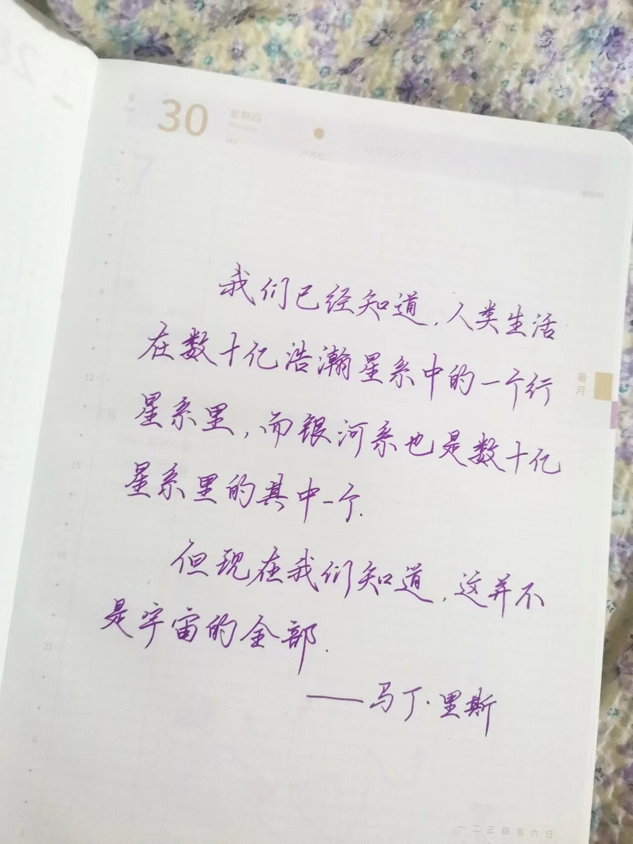自在手帐2022年6月30日
