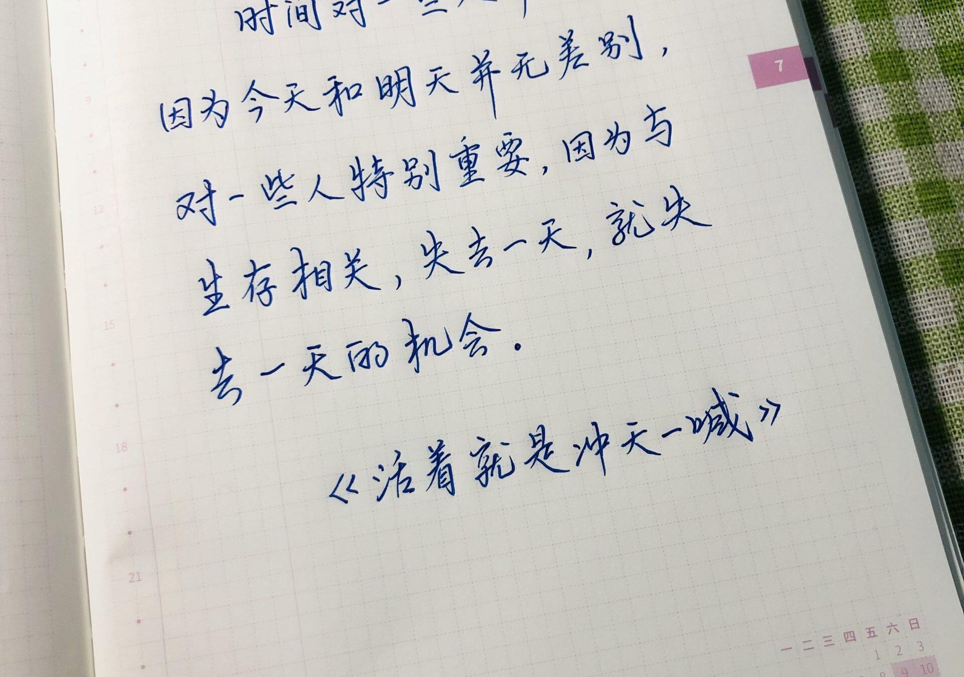 活着就是冲天一喊