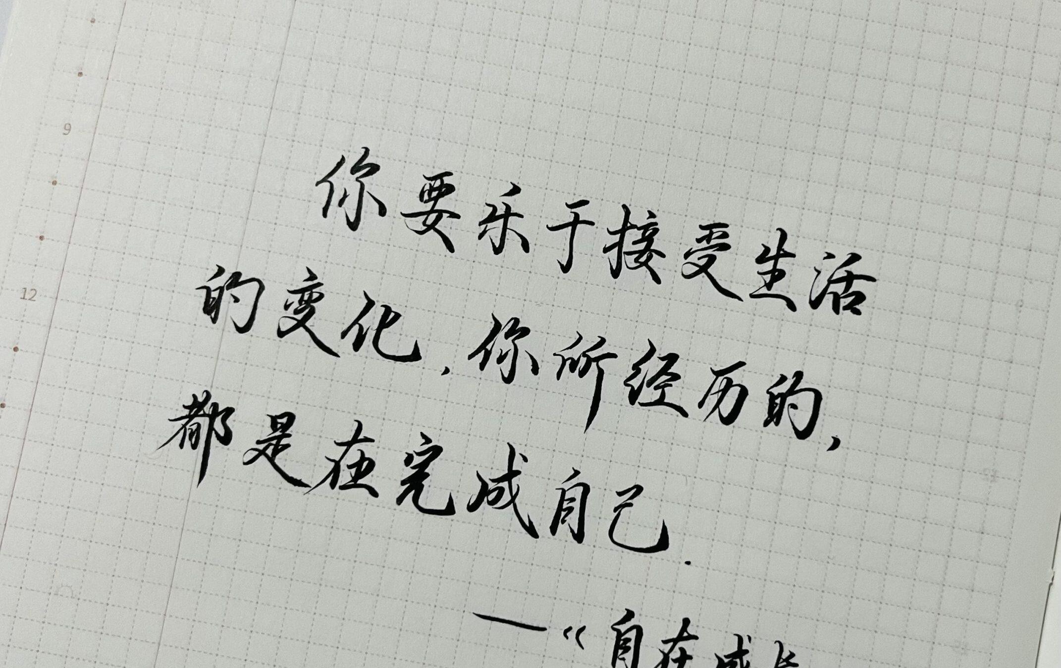 乐于接受生活的变化