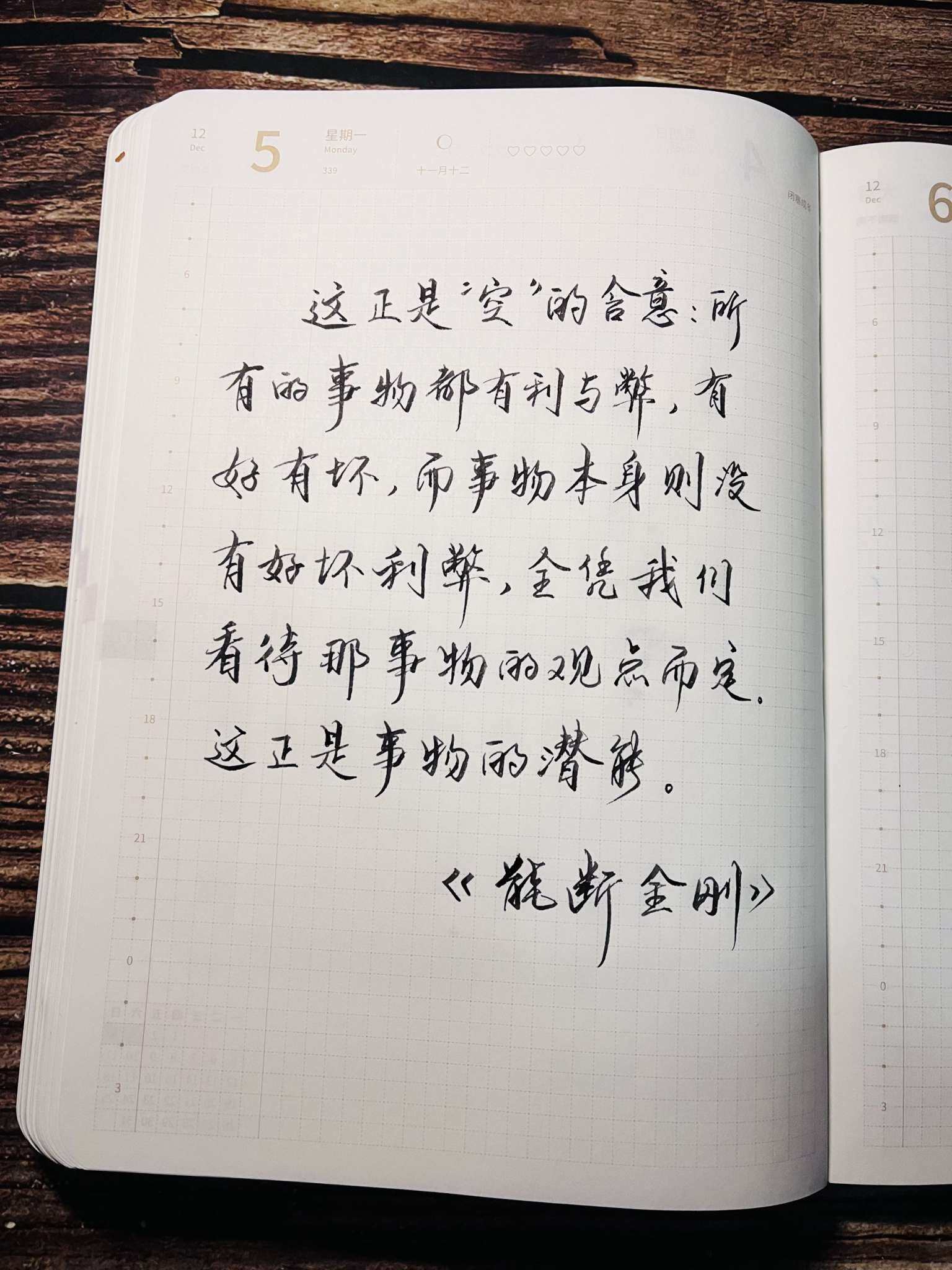自在手帐2022年12月5日