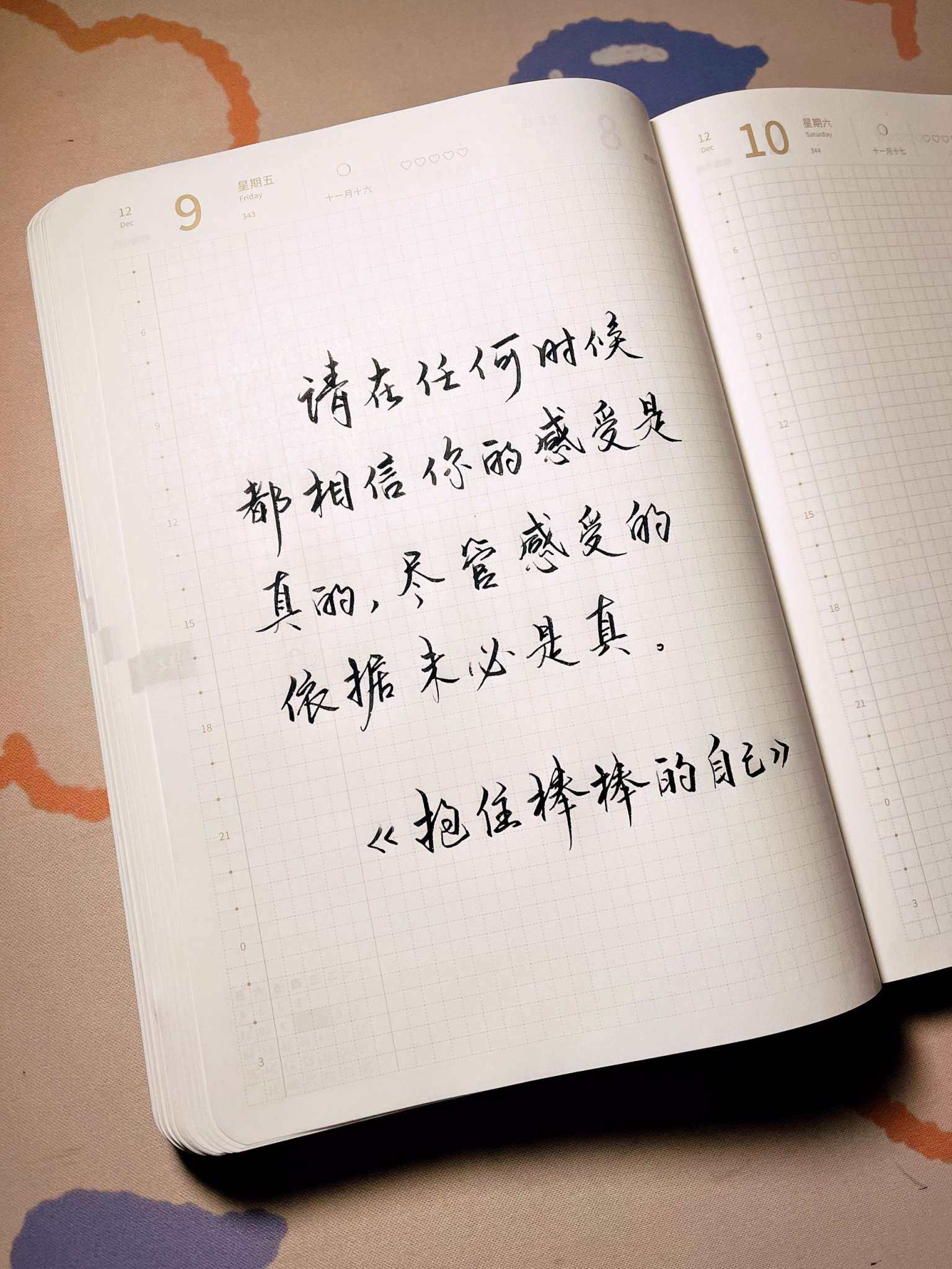 自在手帐2022年12月9日