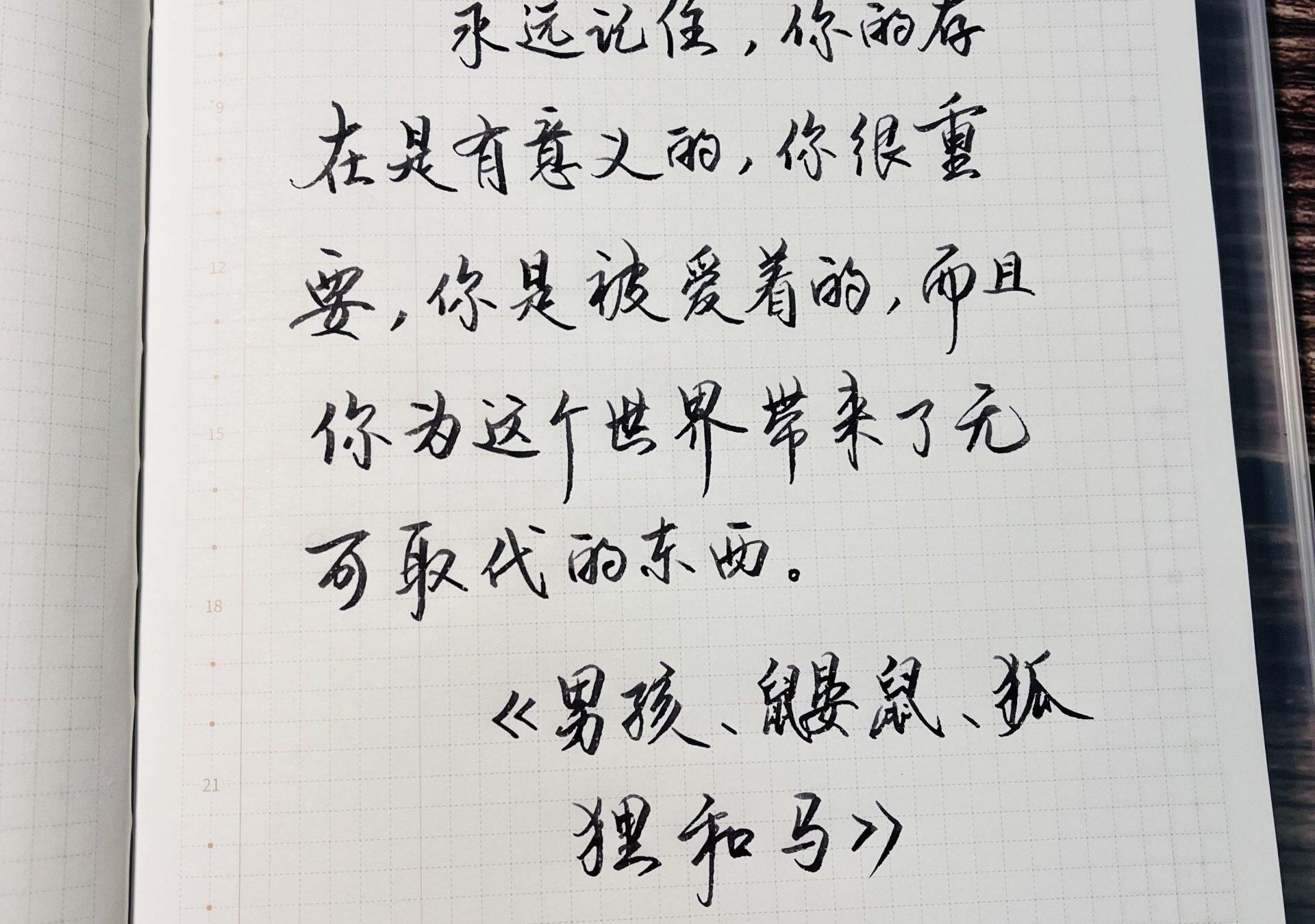 你的存在是有意义的