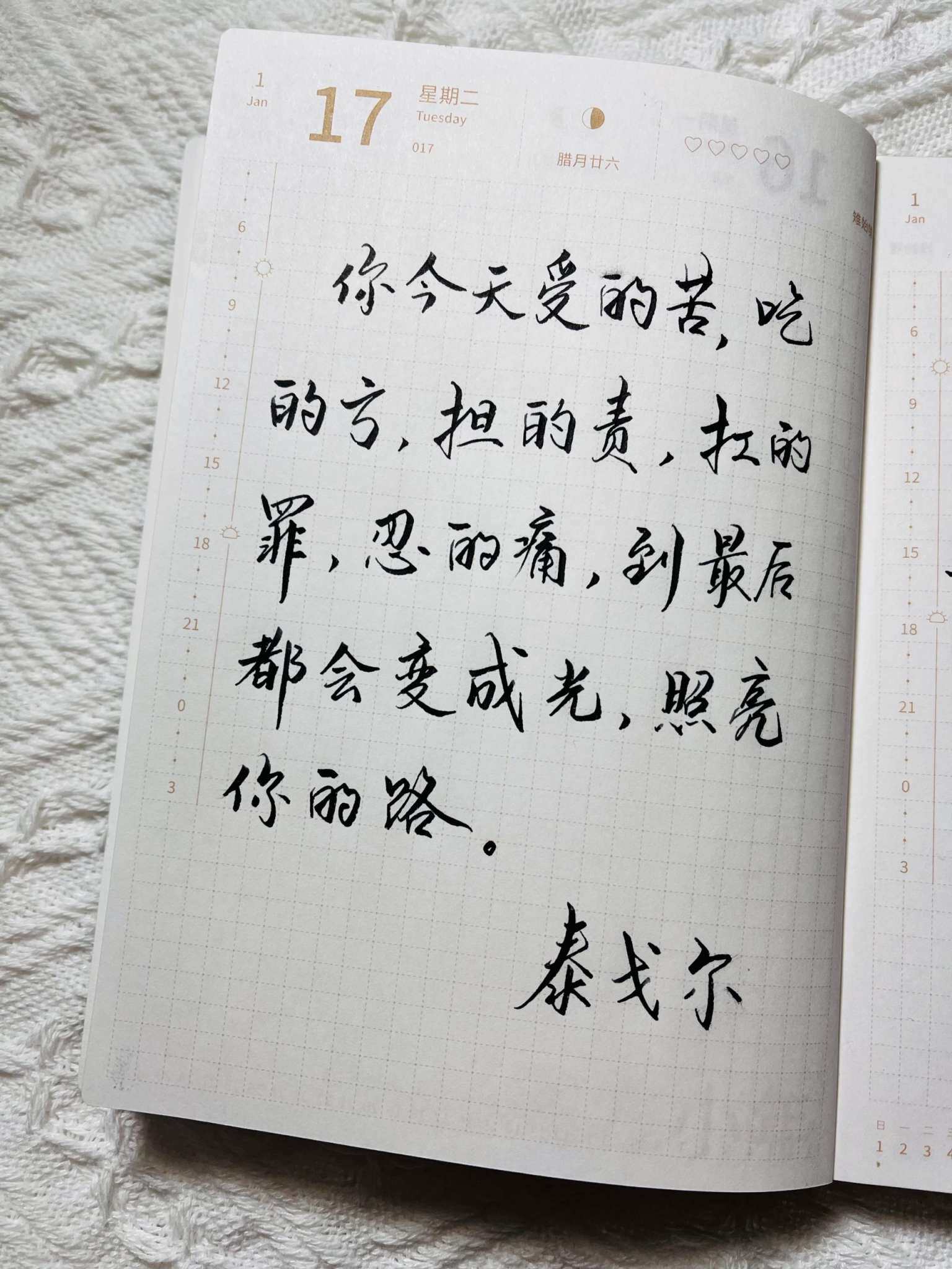 自在手帐2023年1月17日