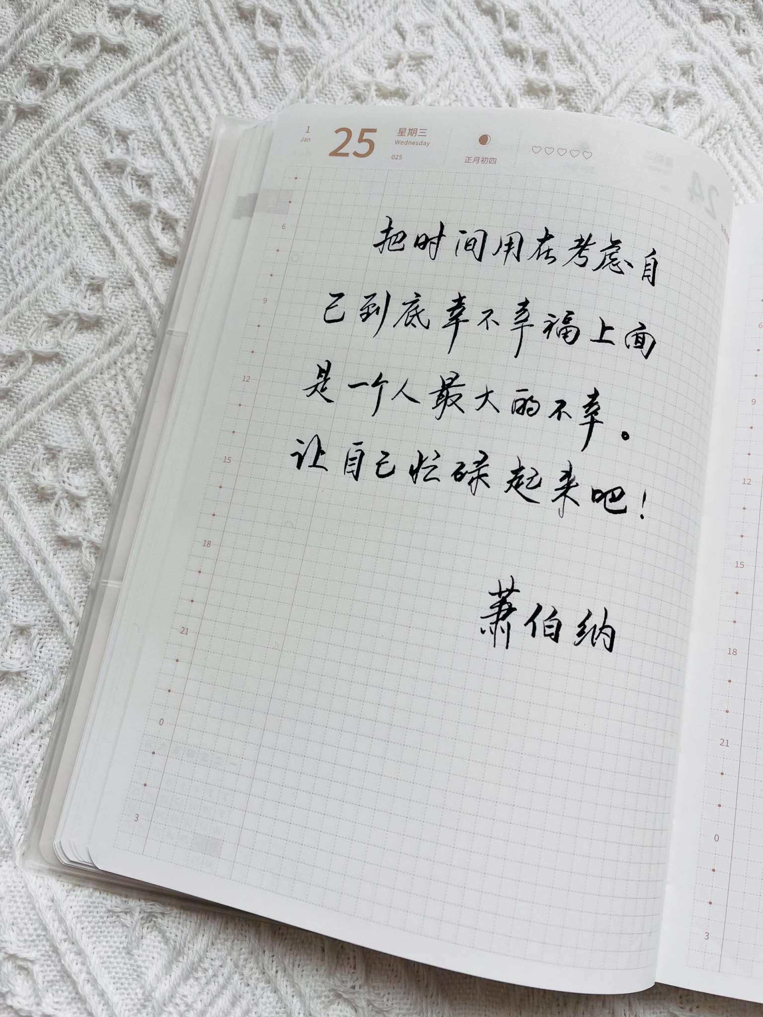 自在手帐2023年1月25日