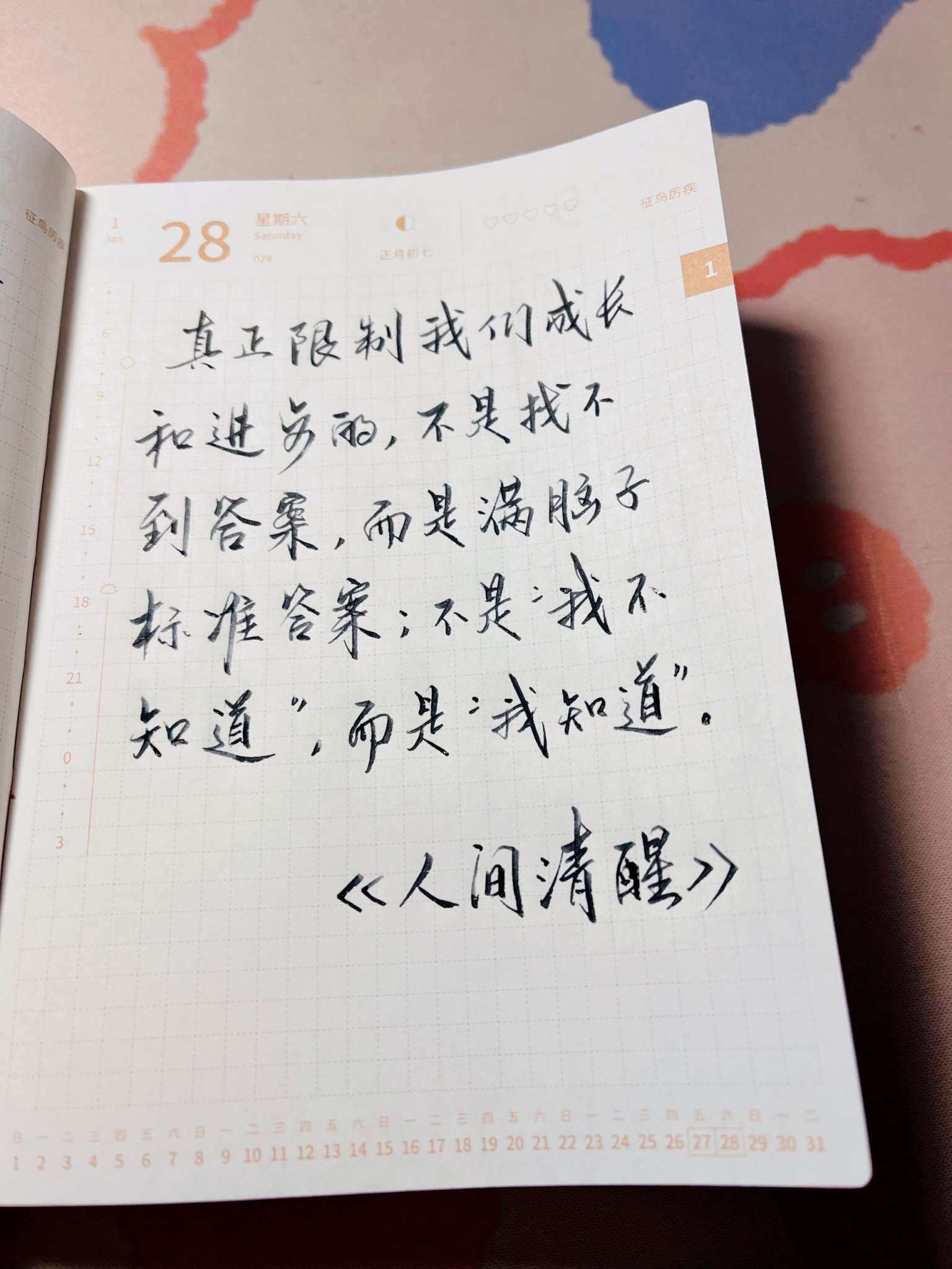 自在手帐2023年1月23日