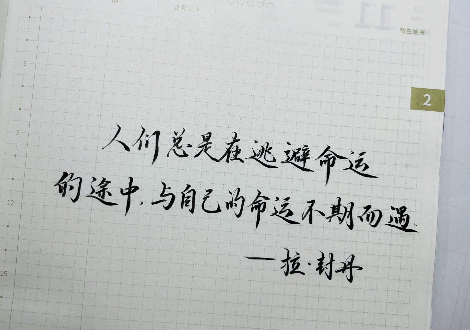 与自己的命运不期而遇
