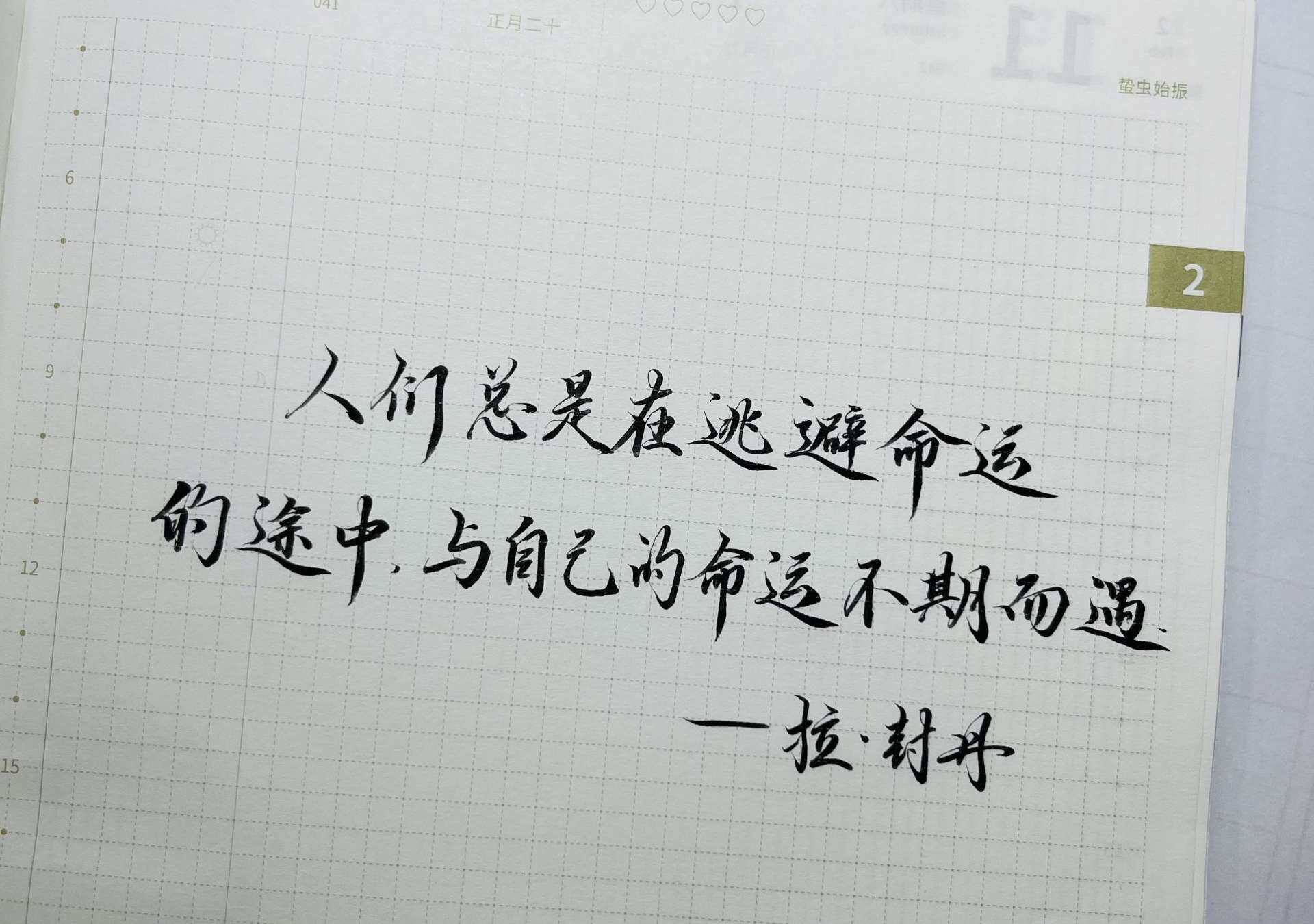 与自己的命运不期而遇