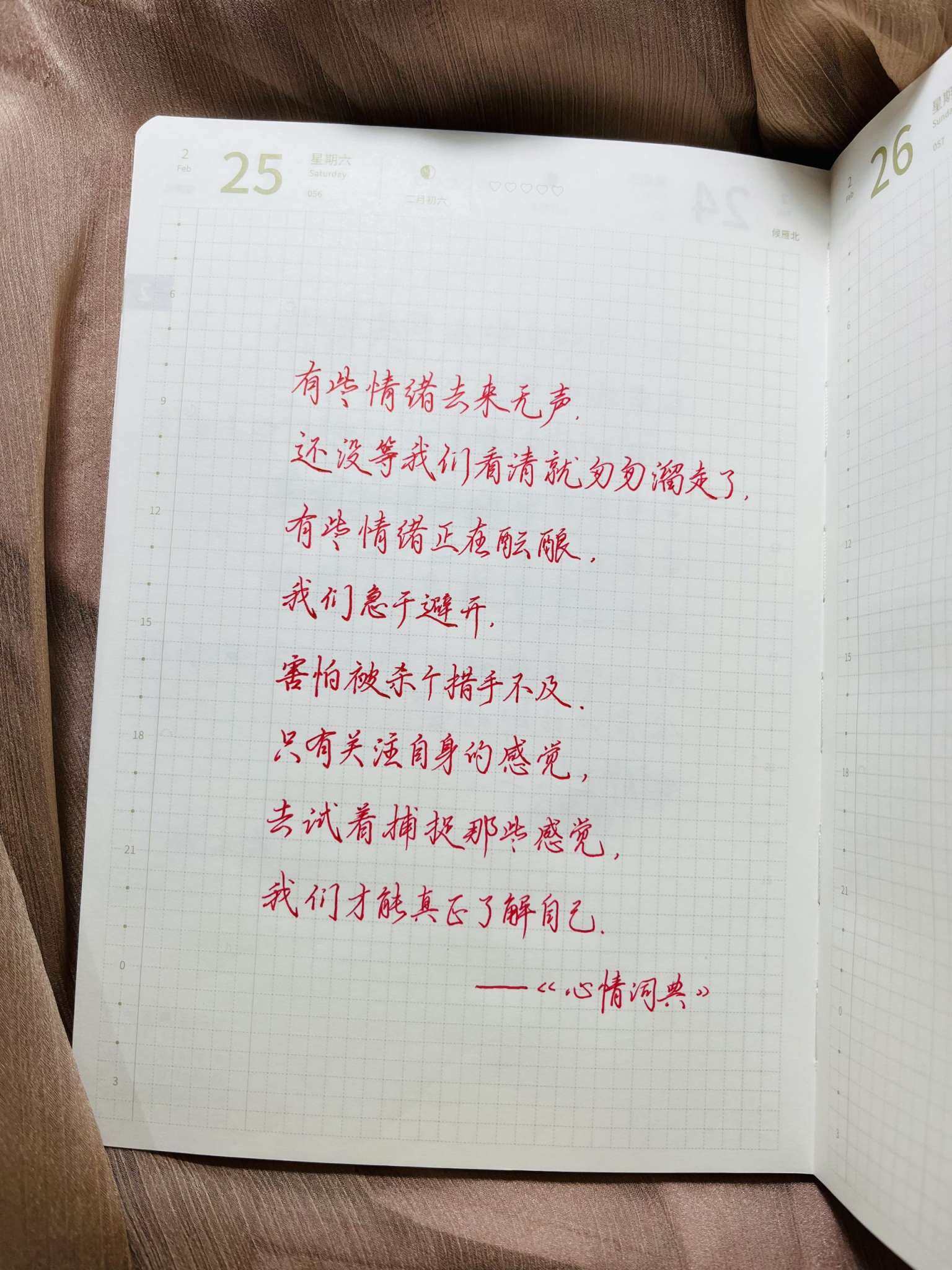 自在手帐2023年2月25日