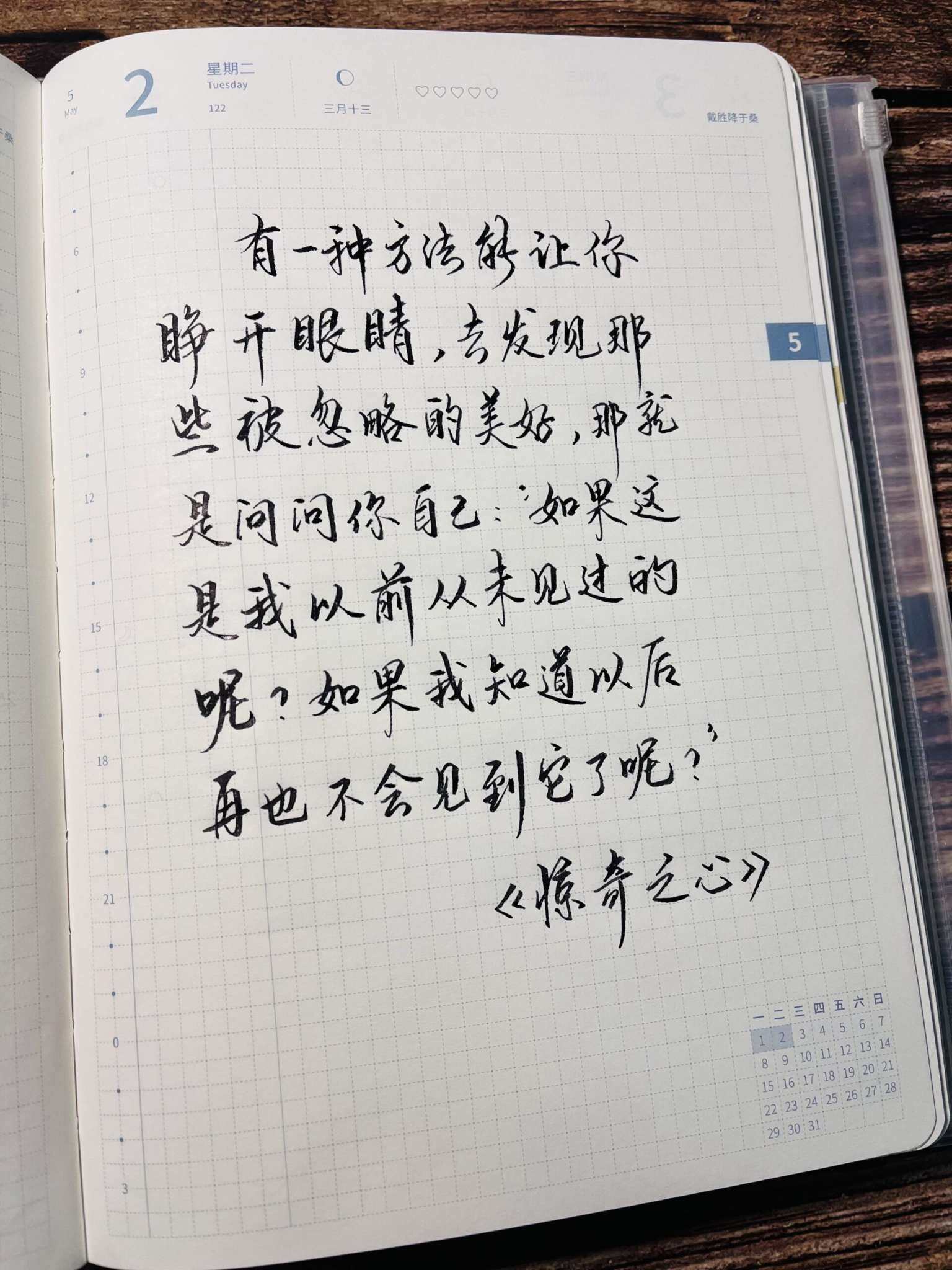 自在手帐2023年5月2日