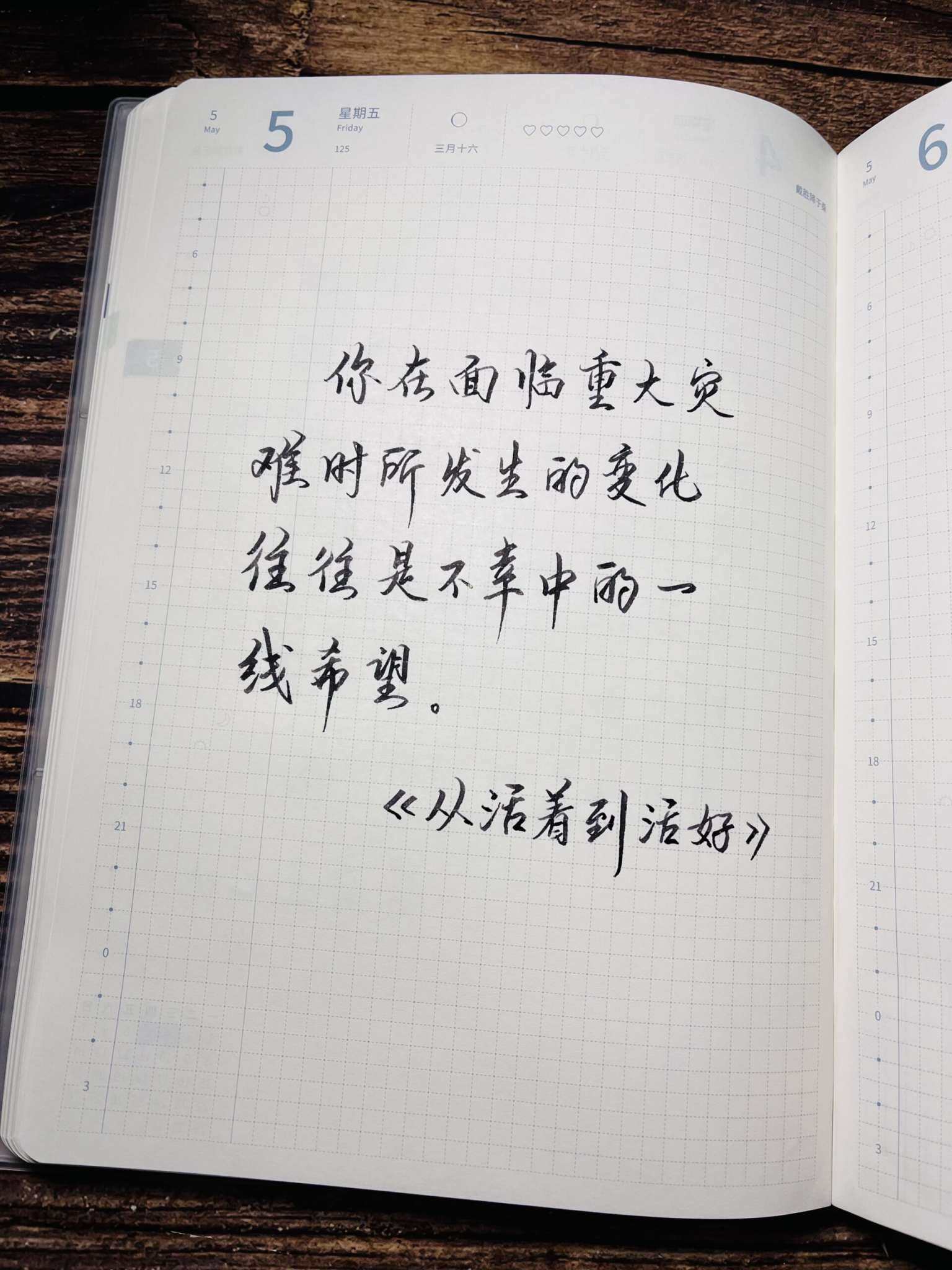 自在手帐2023年5月5日