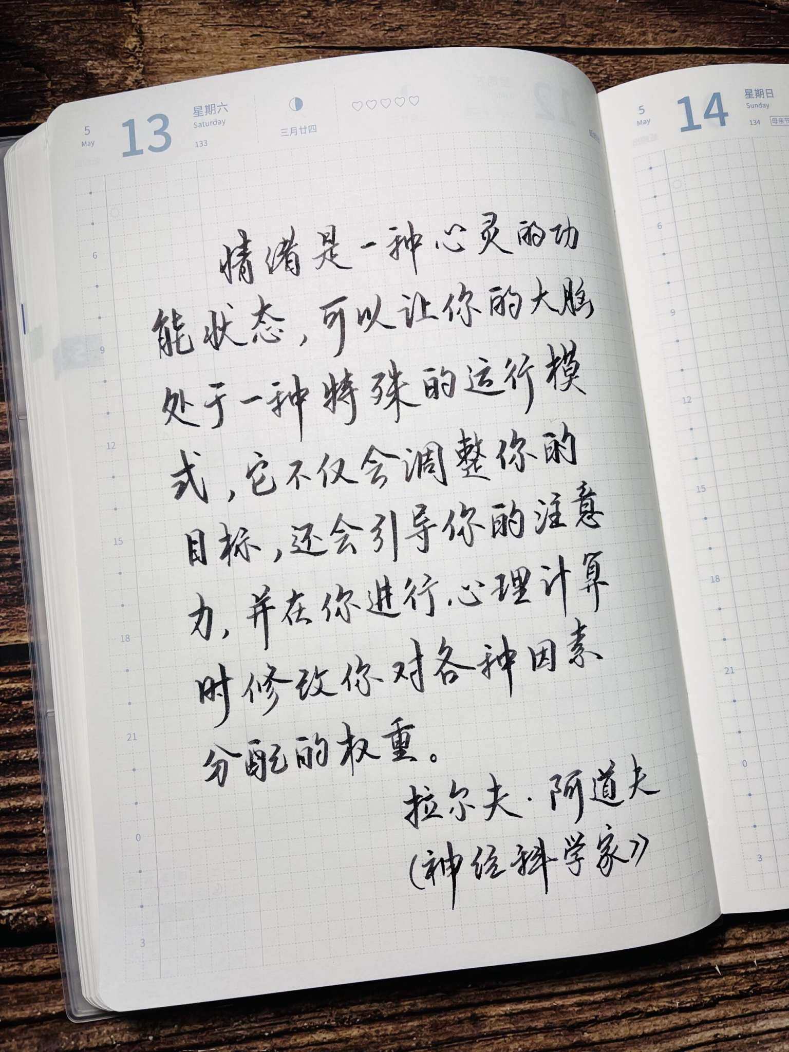 自在手帐2023年5月13日
