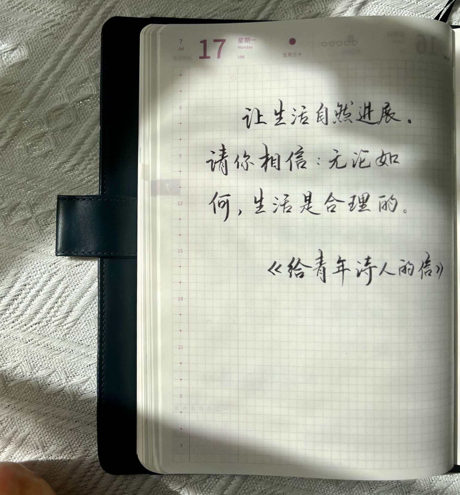 自在手帐2023年7月17日