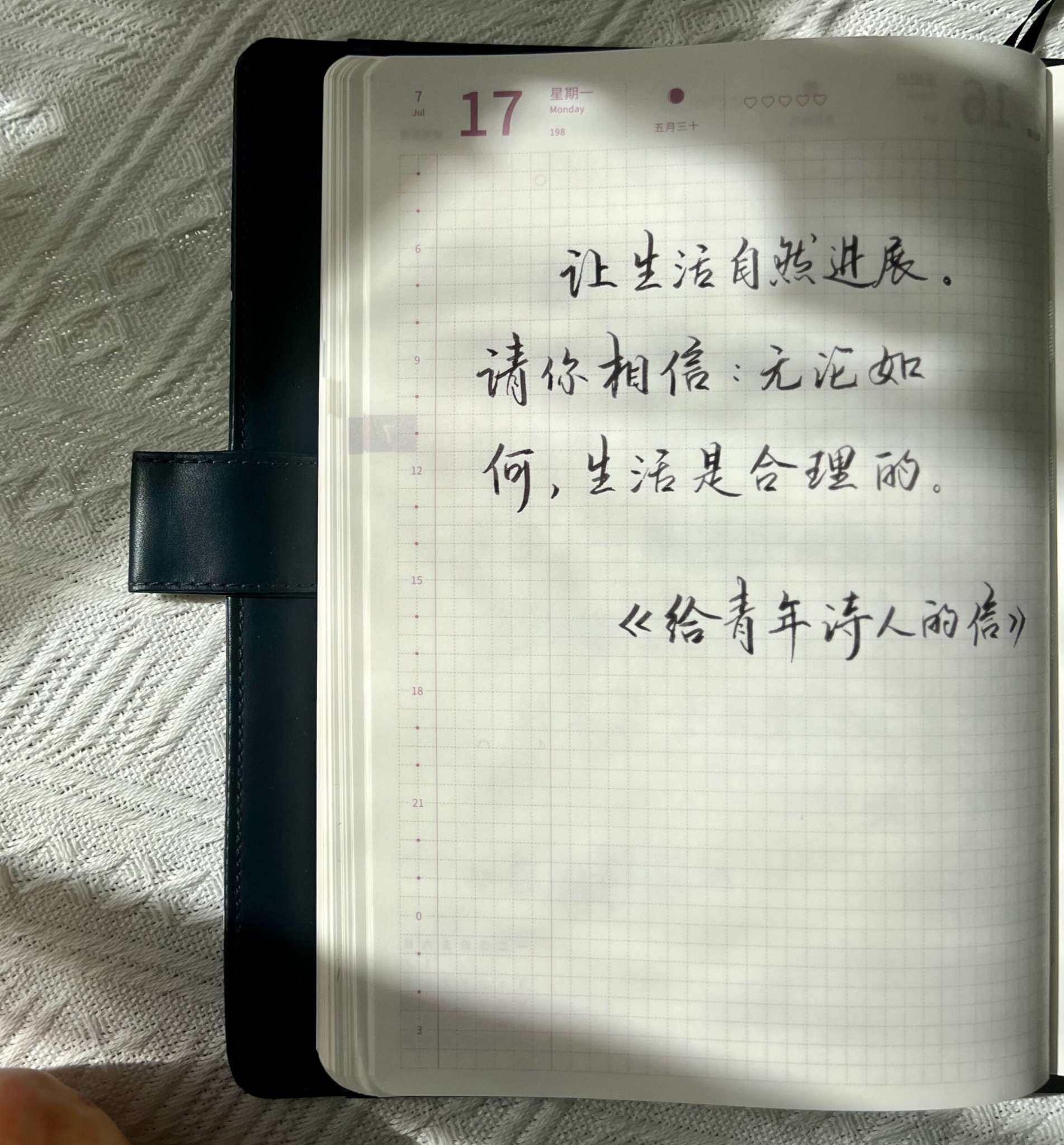 自在手帐2023年7月17日