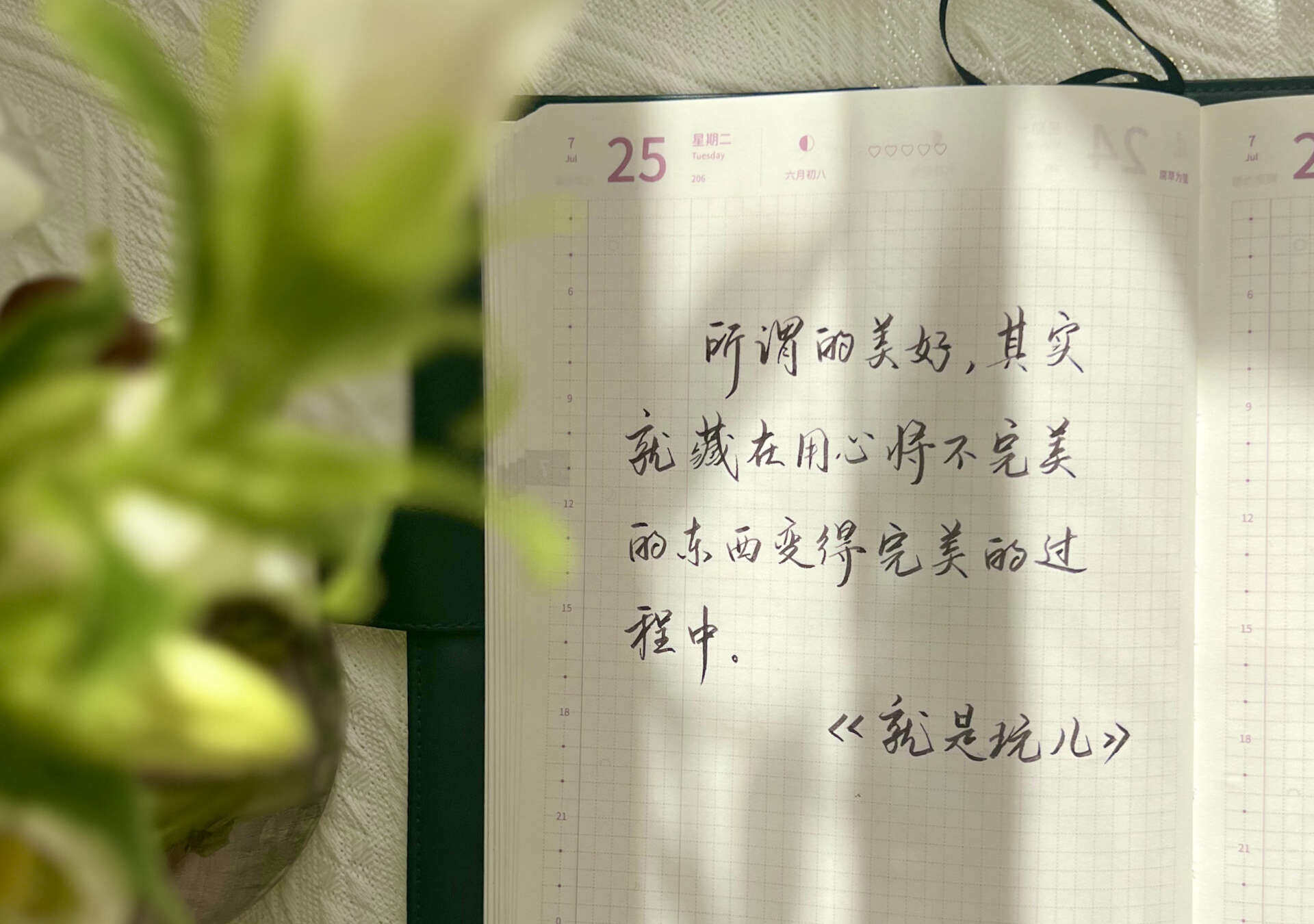 自在手帐2023年7月25日