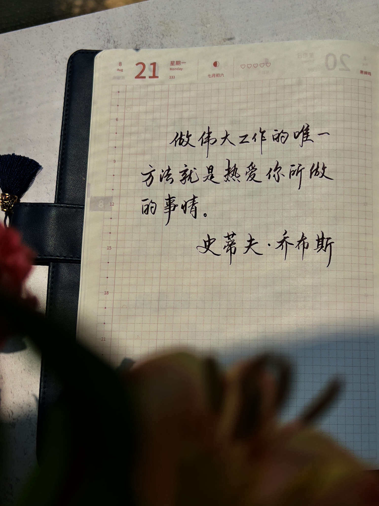 自在手帐2023年8月21日