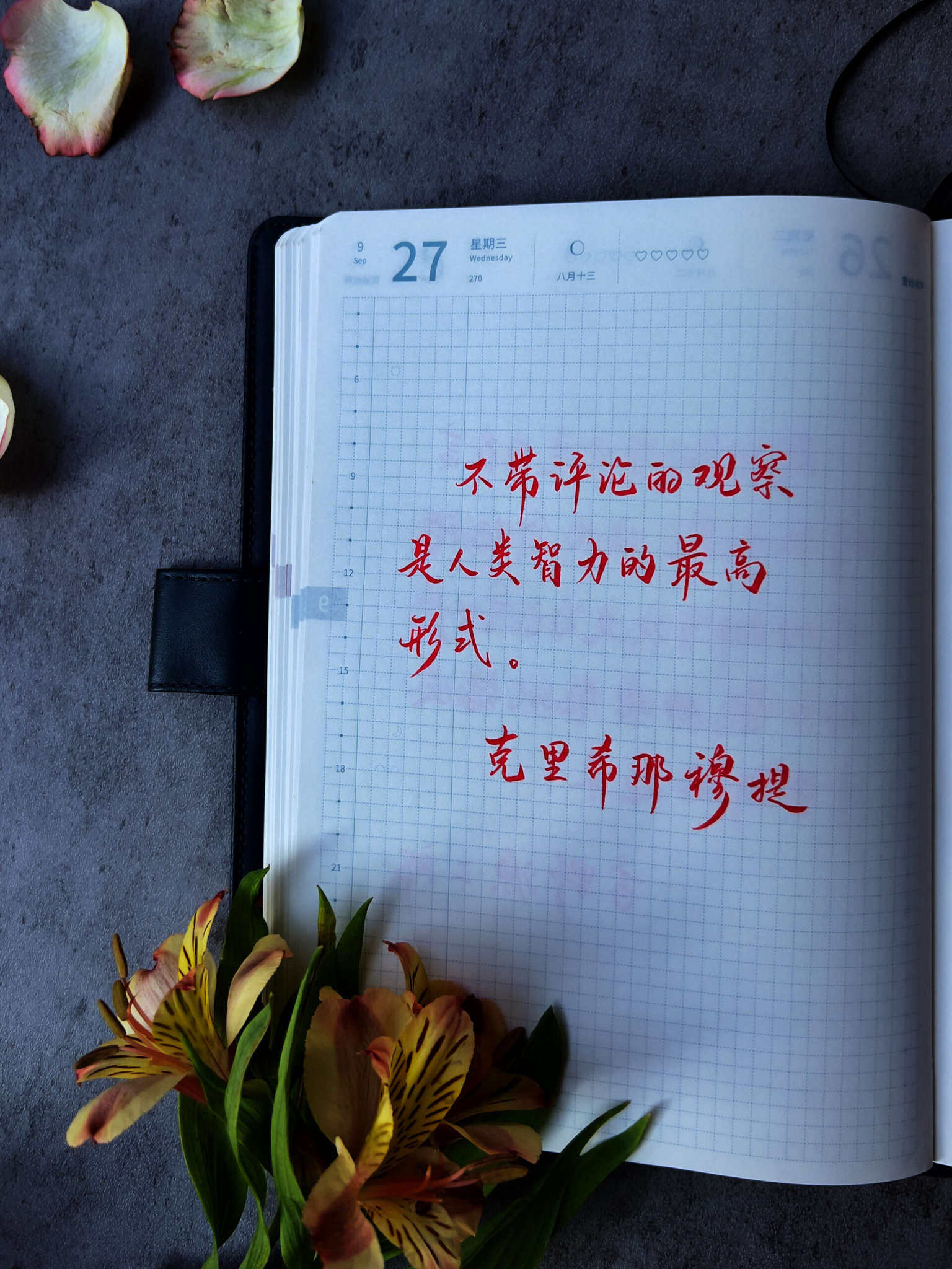 自在手帐2023年9月27日