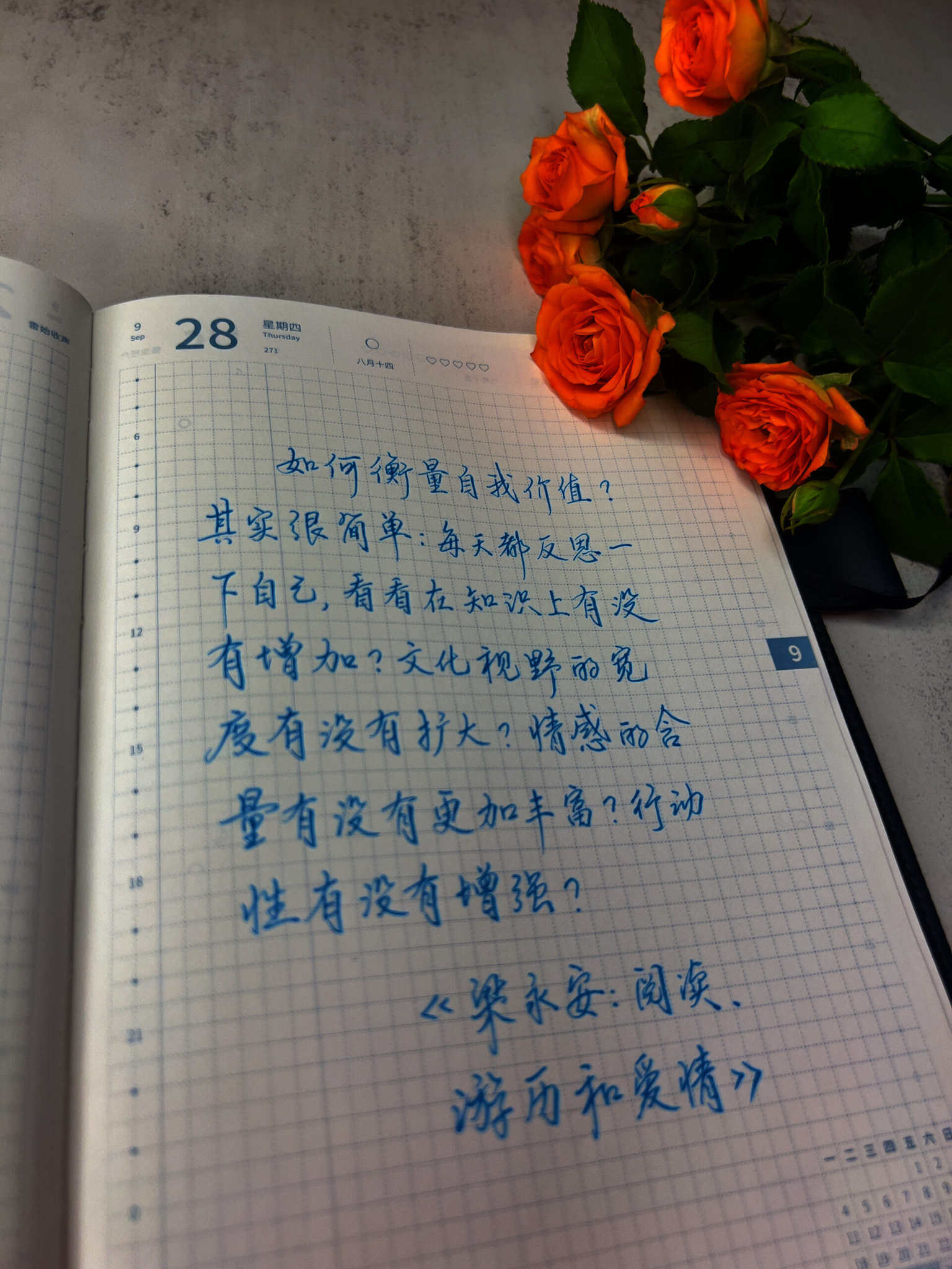 自在手帐2023年9月28日