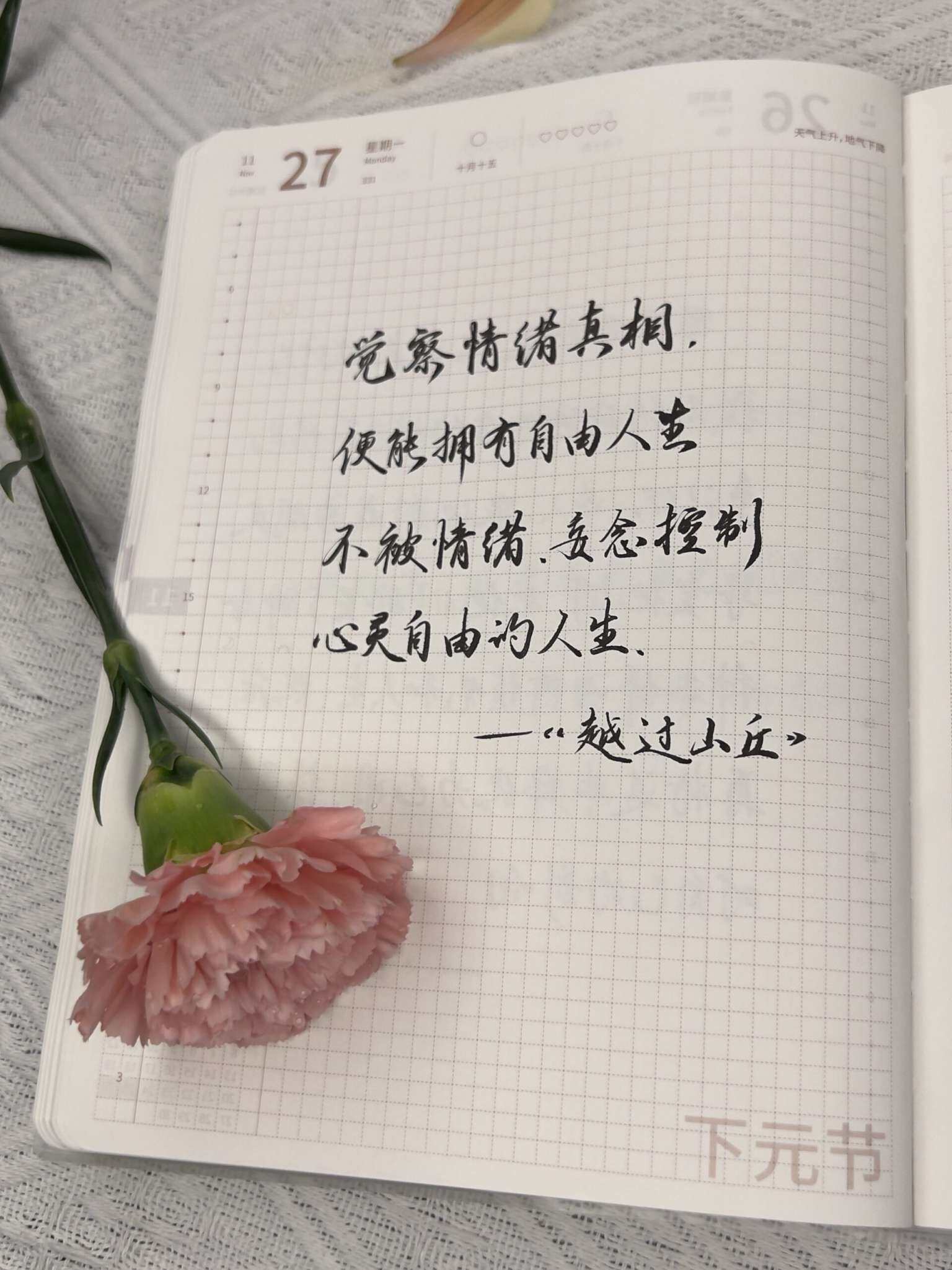 自在手帐2023年11月27日