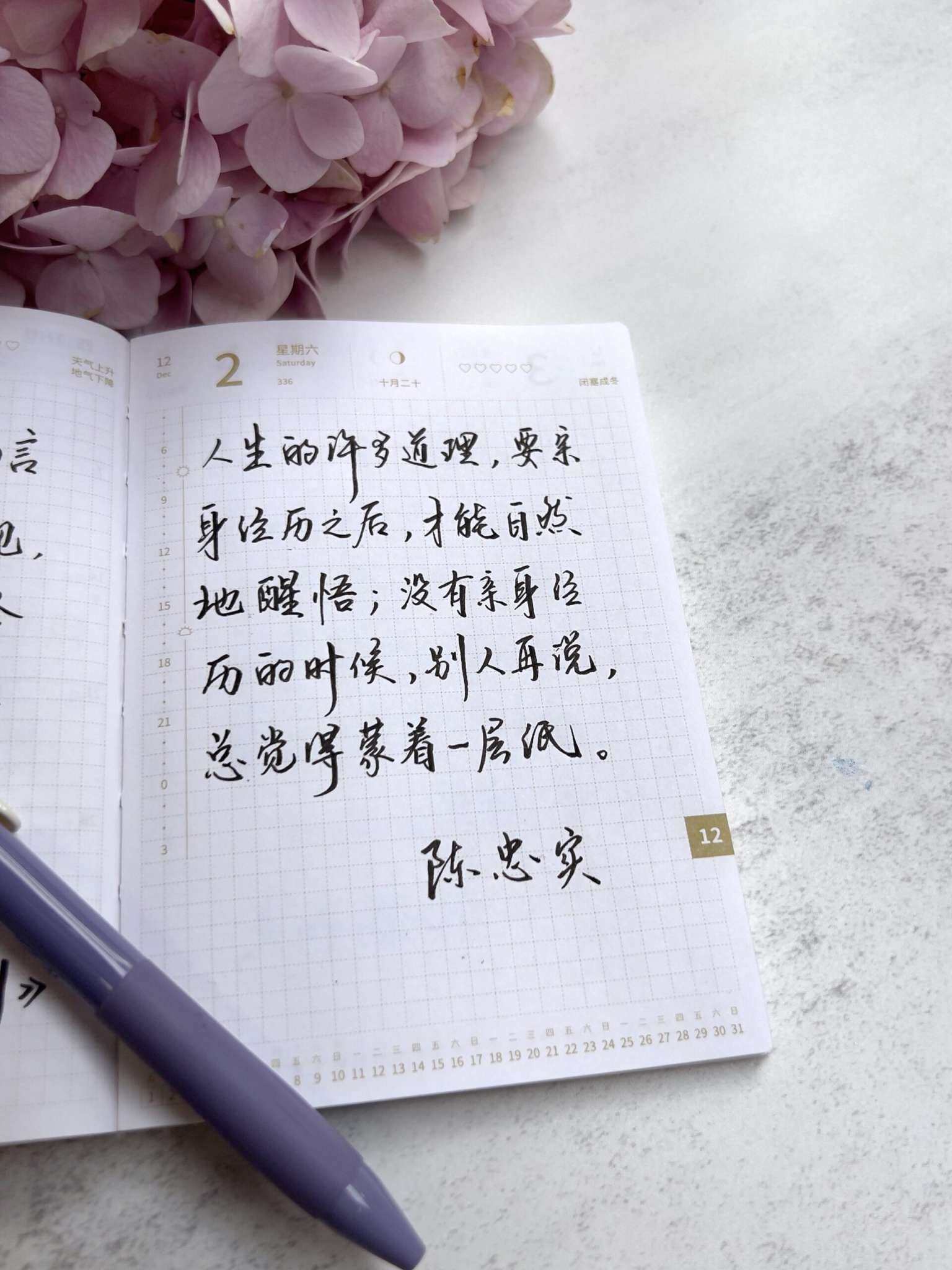自在手帐2023年12月2日
