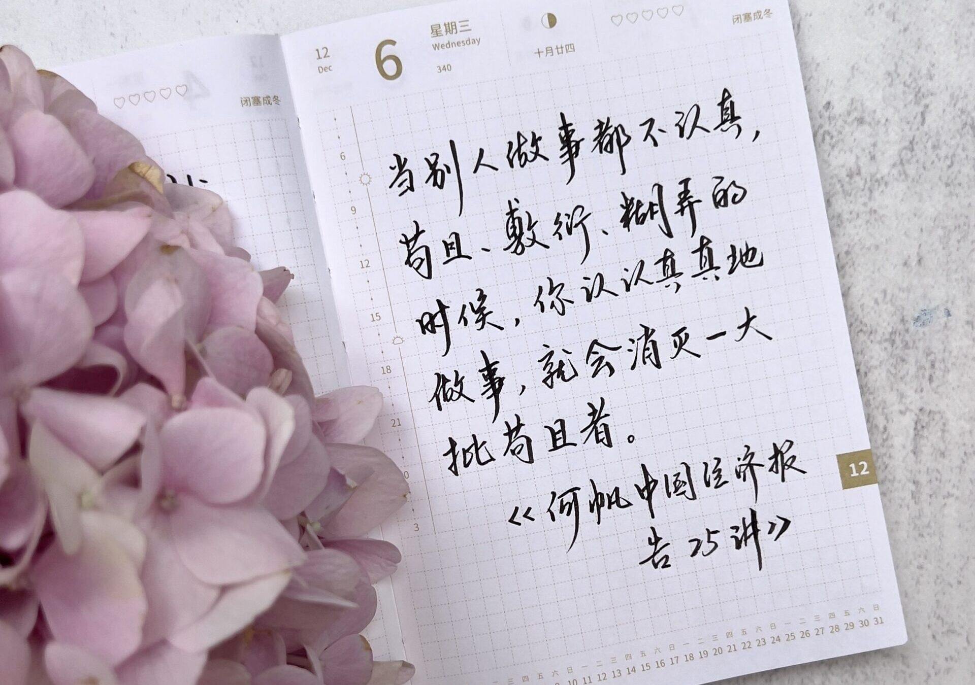 自在手帐2023年12月6日