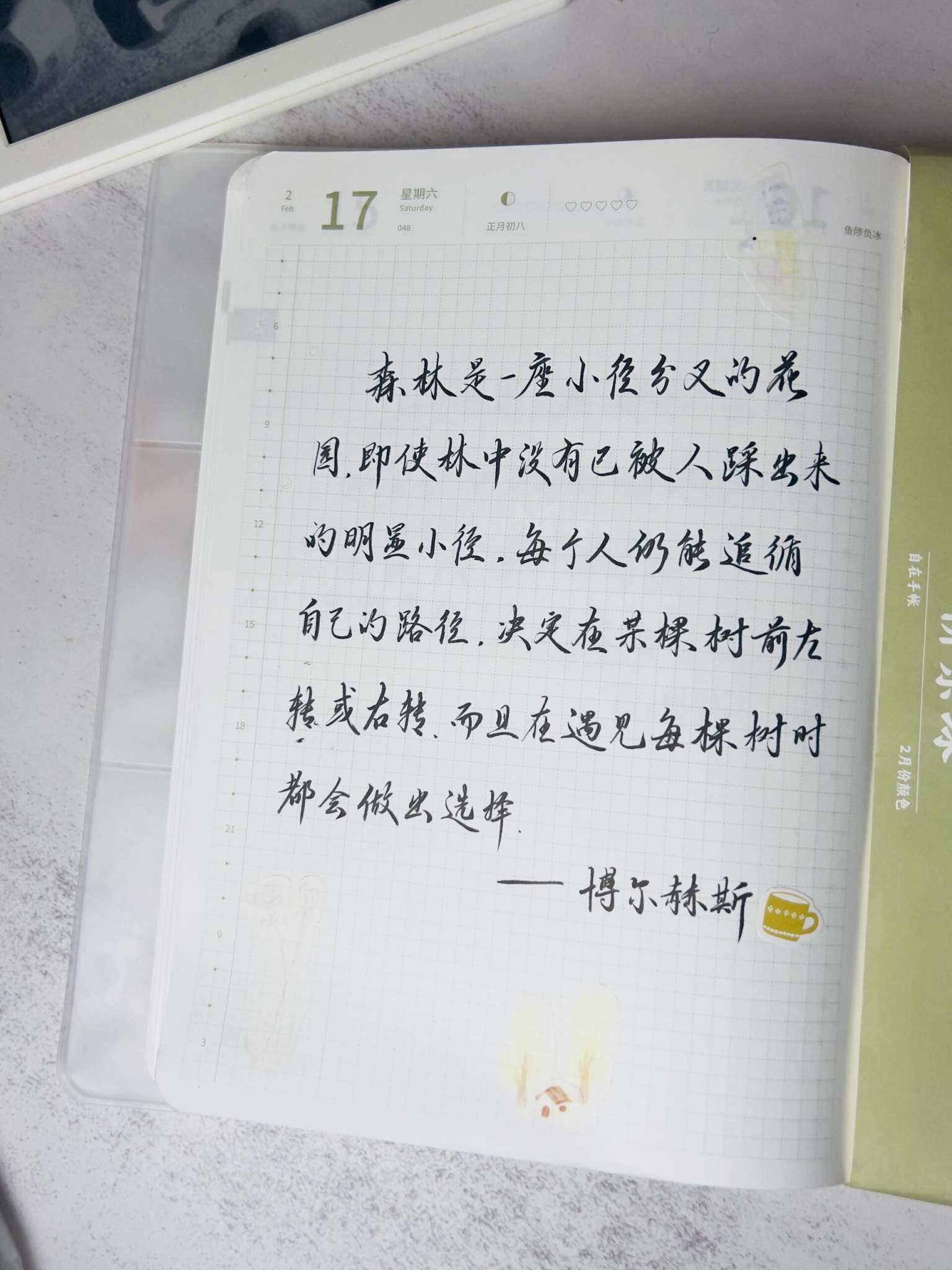 自在手帐2024年2月17日