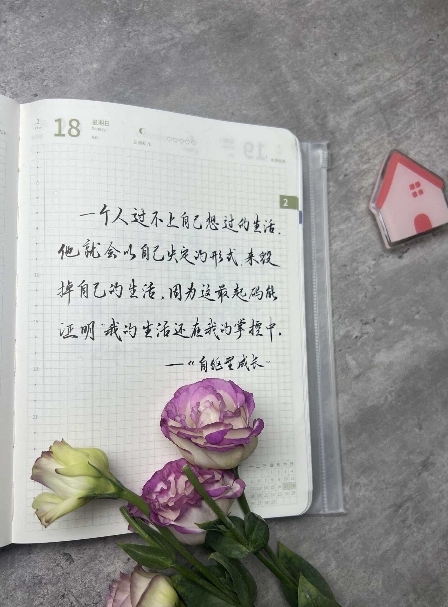 自在手帐2024年2月18日