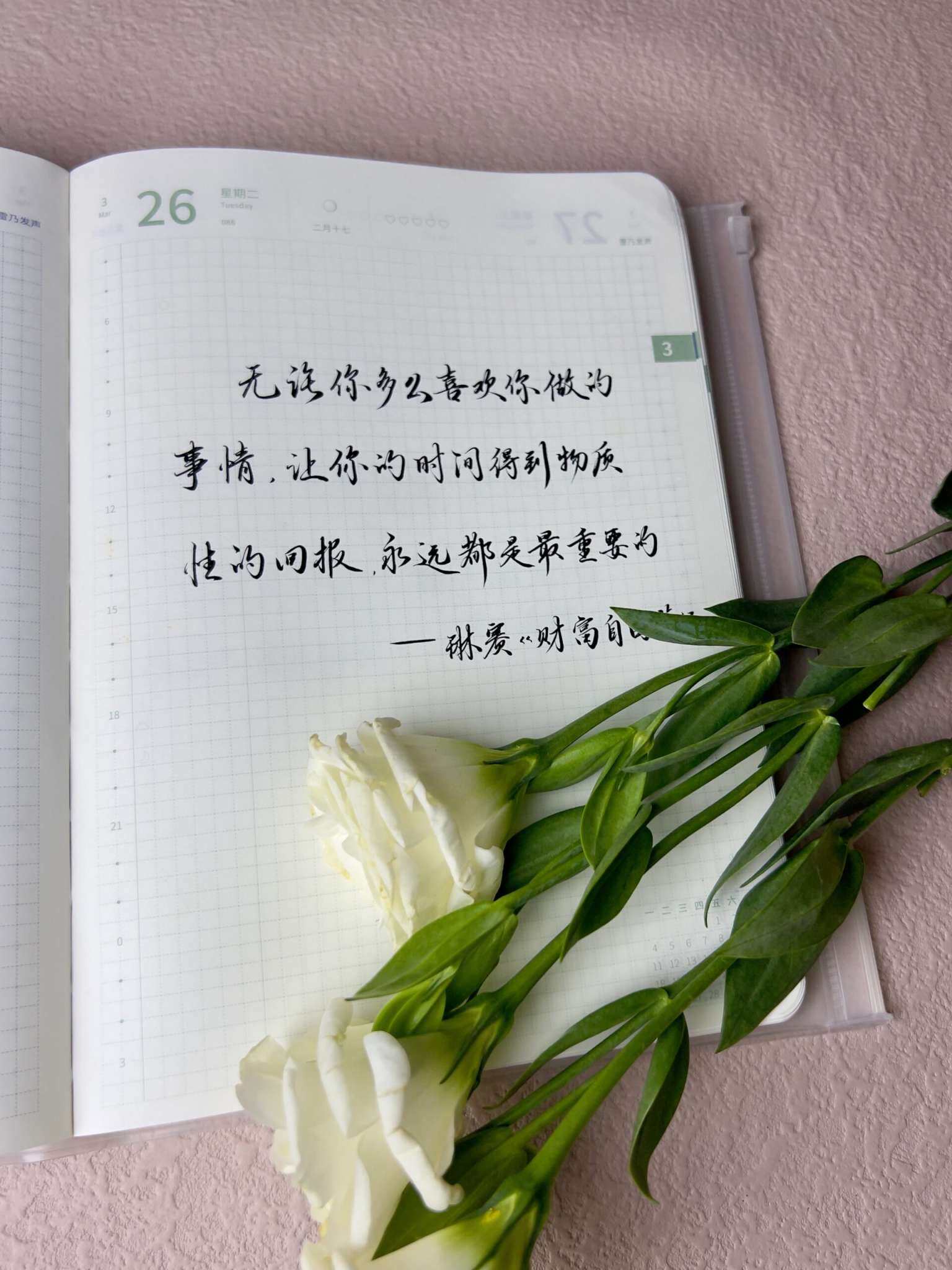 自在手帐2024年3月26日