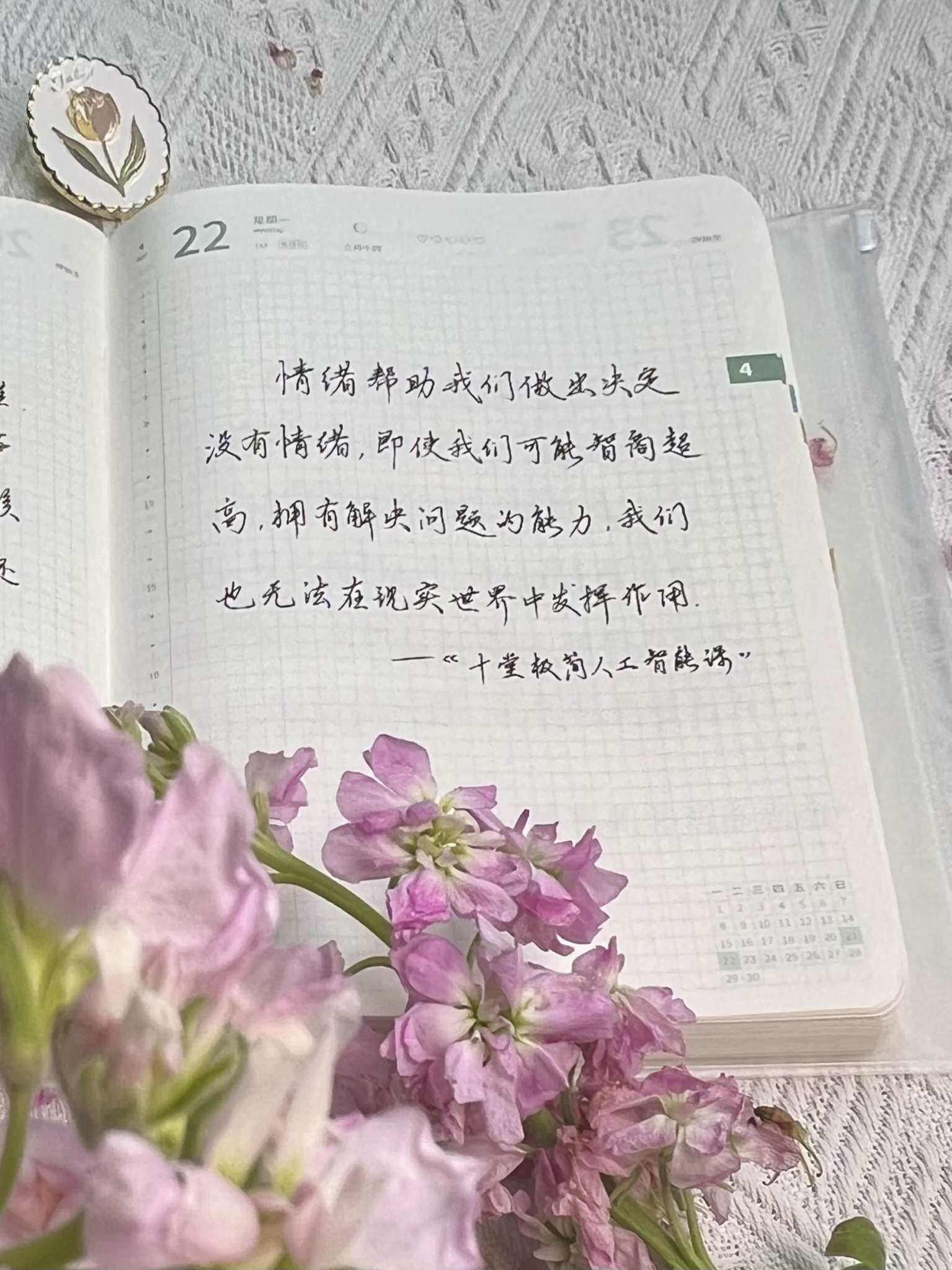 自在手帐2024年4月22日