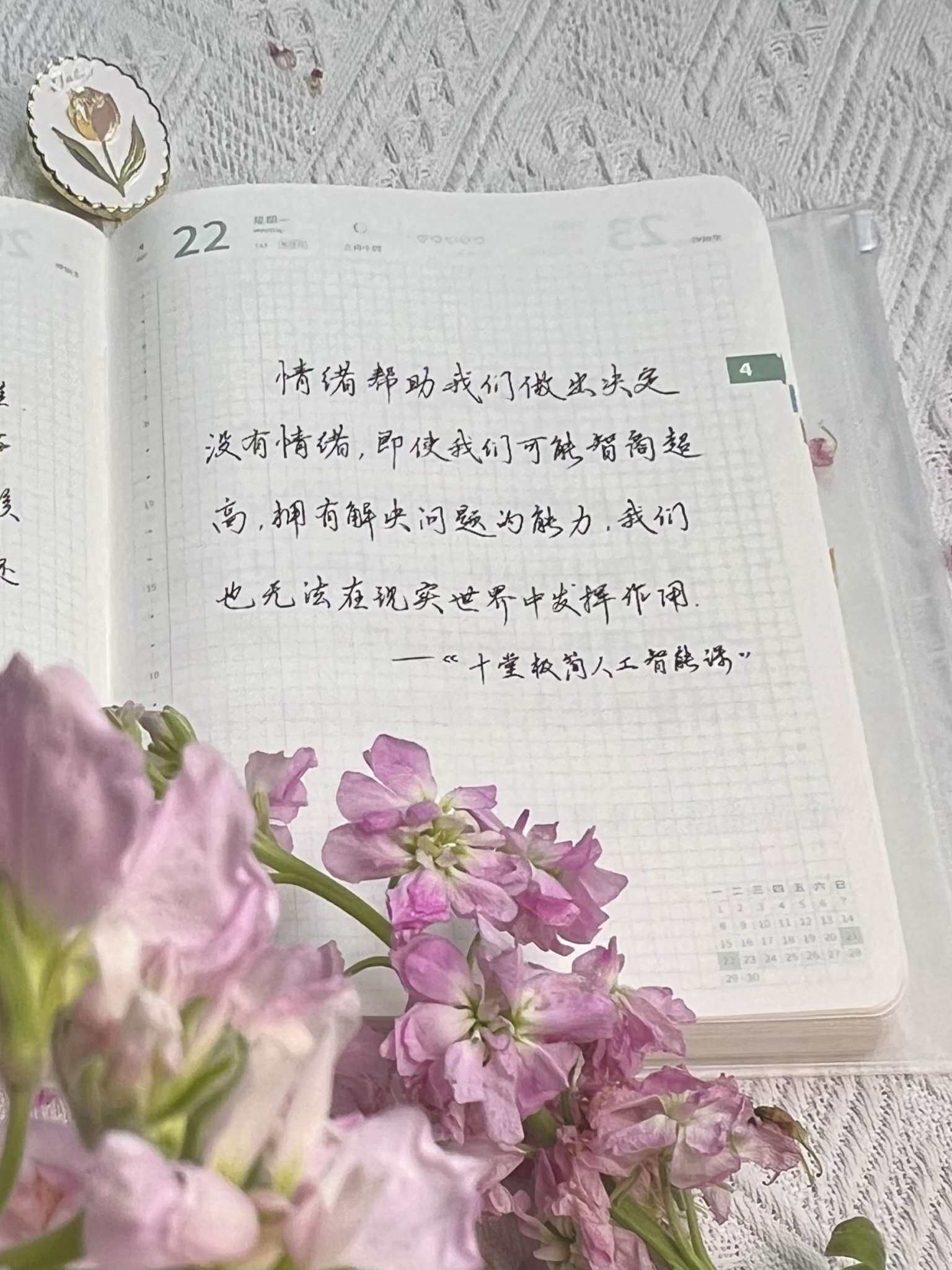 自在手帐2024年4月22日