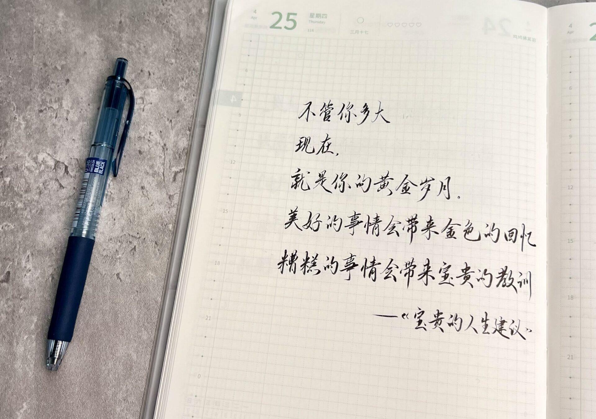 你的黄金岁月正在书写：手帐见证成长的每一步👣