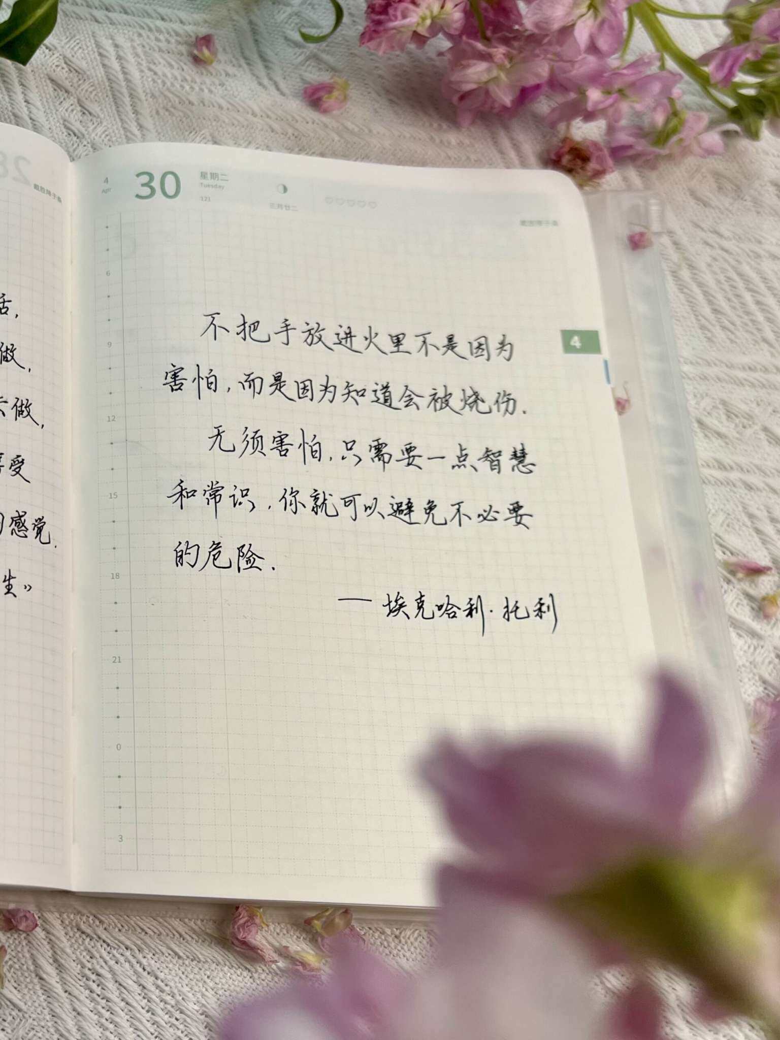 自在手帐2024年4月30日