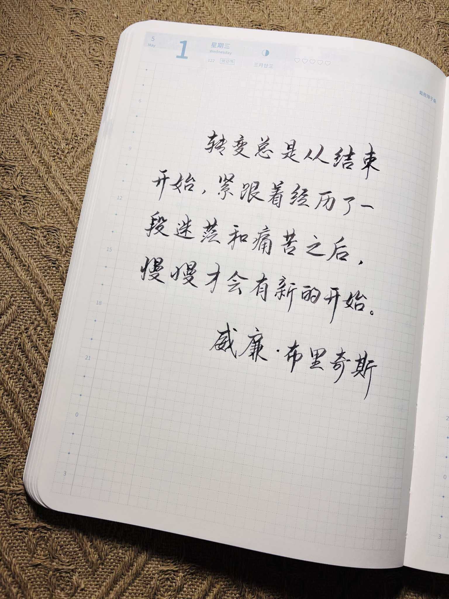 自在手帐2024年5月1日