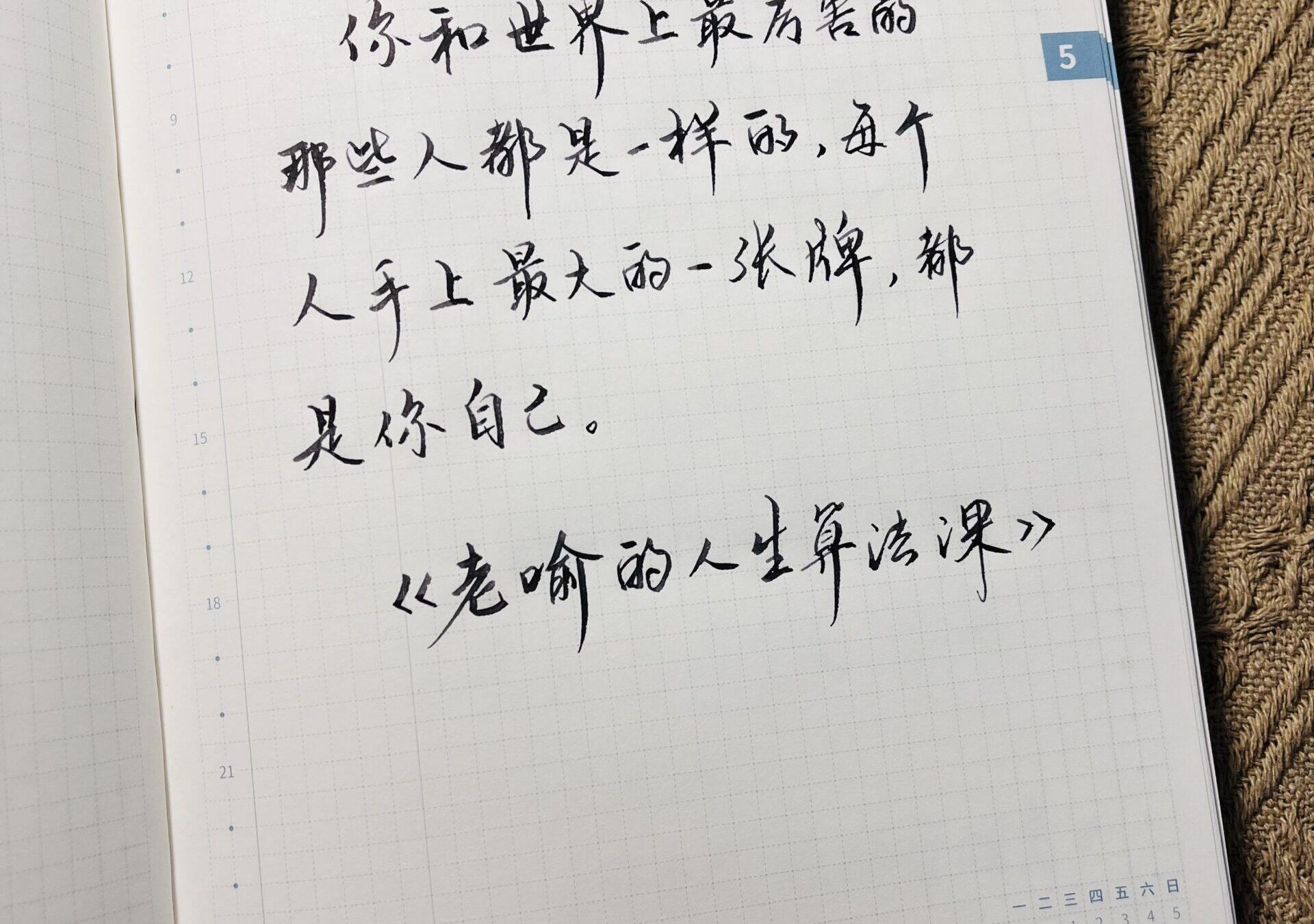 人生赢家：在手帐中挖掘最大的人生王牌