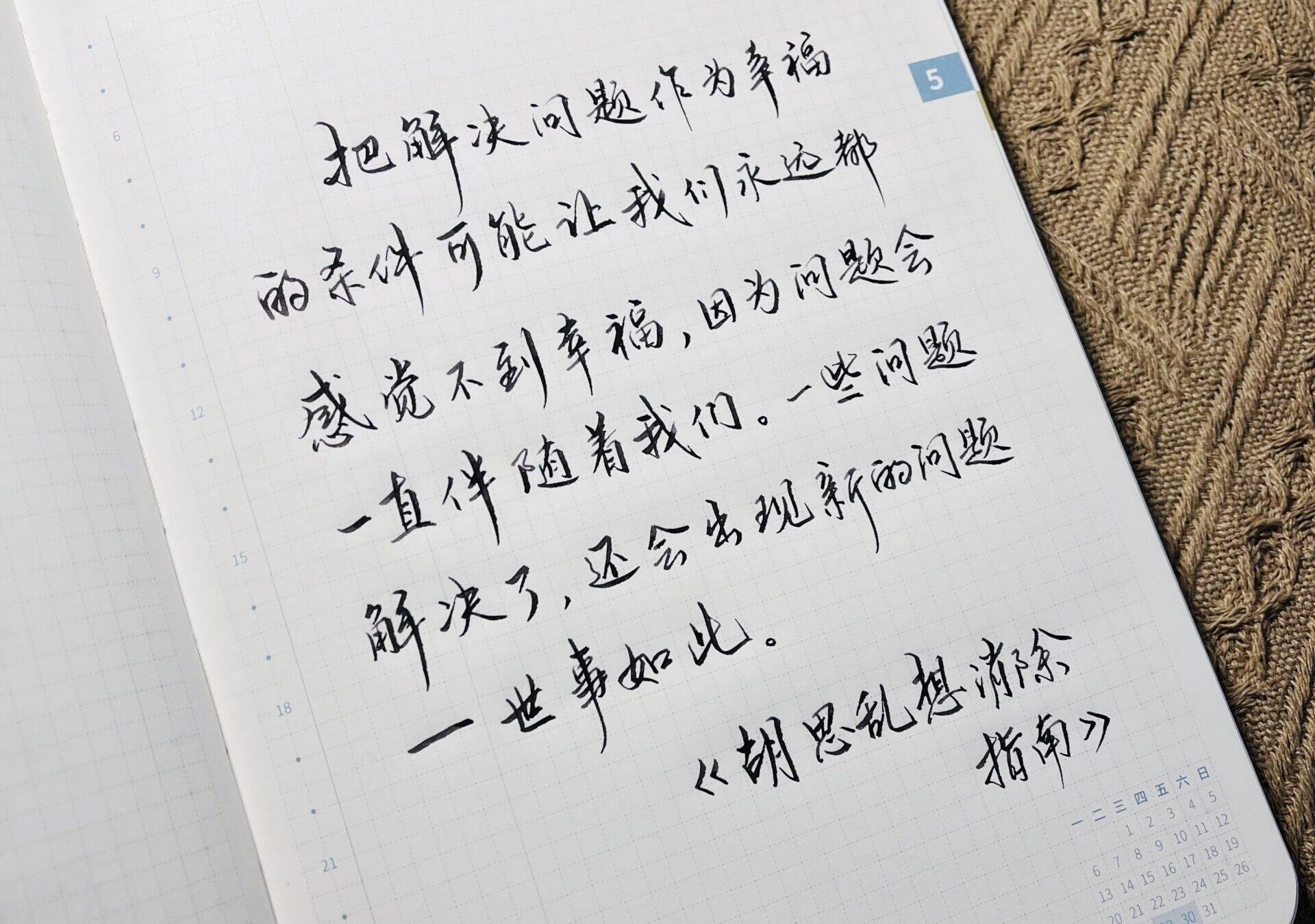 幸福不在终点：在手帐中记录问题与成长共舞🌿✨