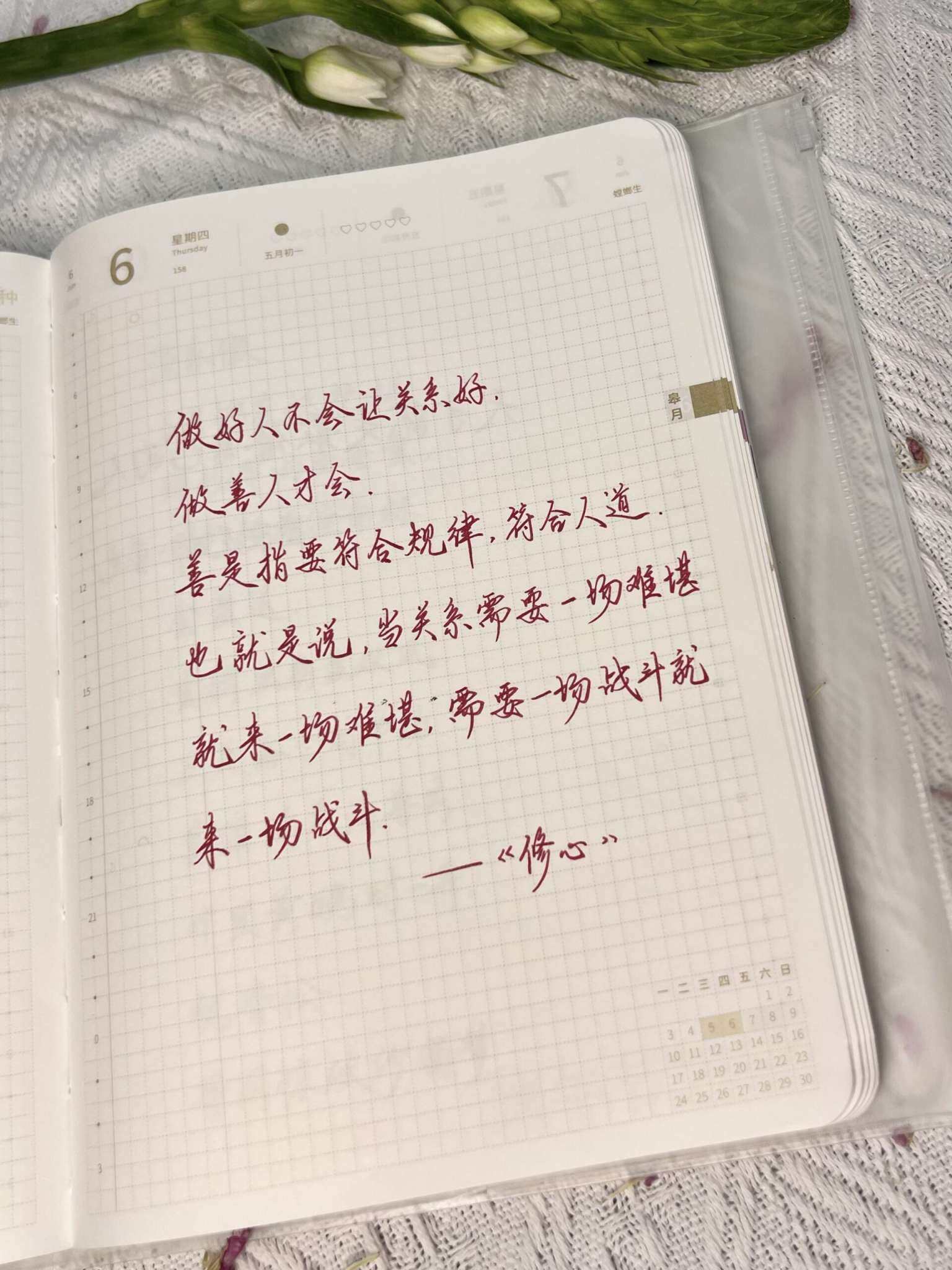 自在手帐2024年6月6日